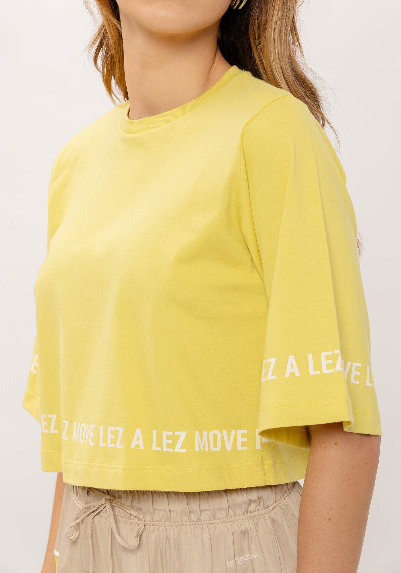 T-shirt Cropped em Malha Prime MOVE Fitness, , large.