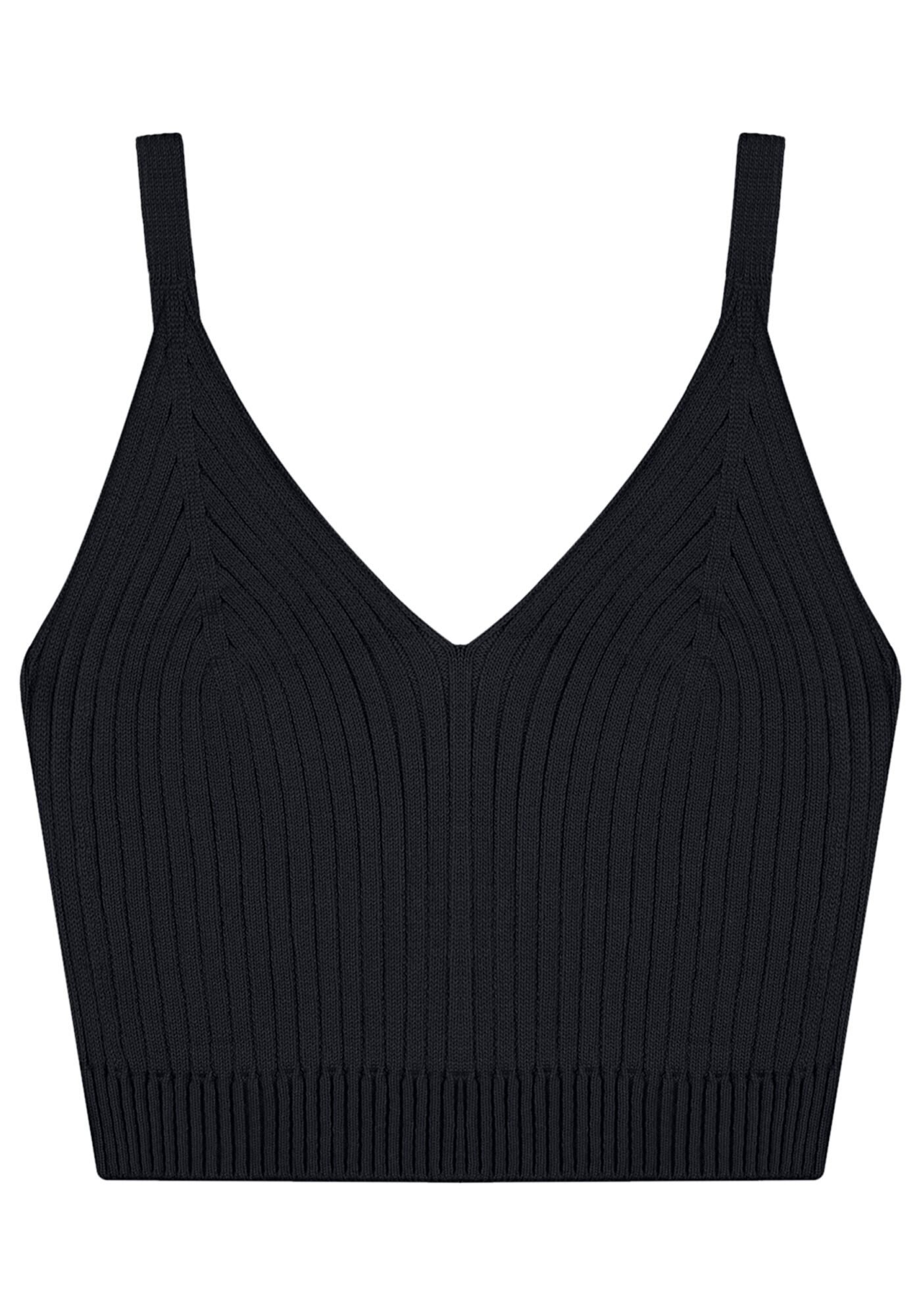 Blusa com Al&ccedil;as Cropped Tric&ocirc;, , large.