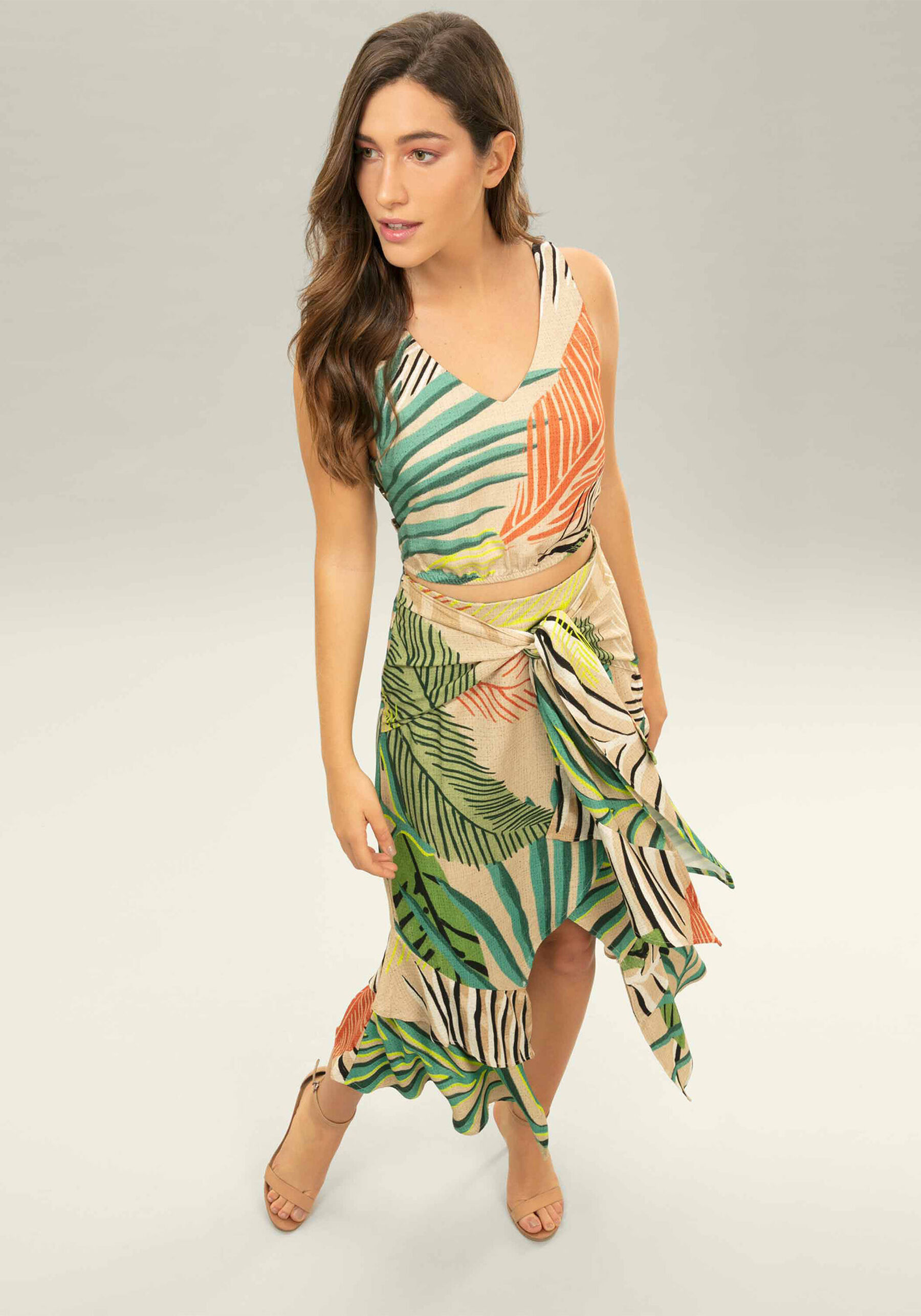 Regata Cropped Estampa, . Regata Cropped Estampa, , large.