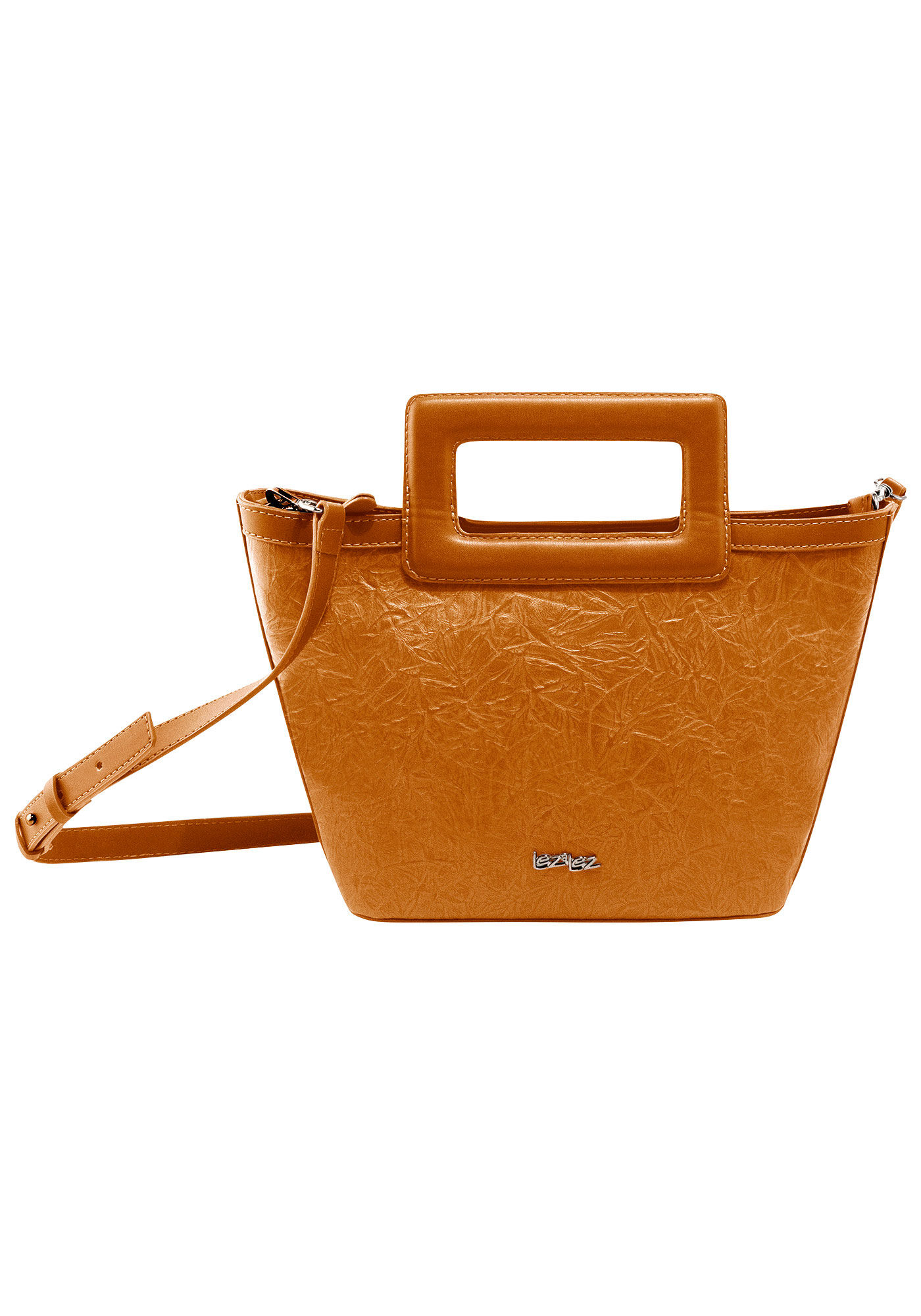 Bolsa M&eacute;dia Handlebag com Textura, , large.