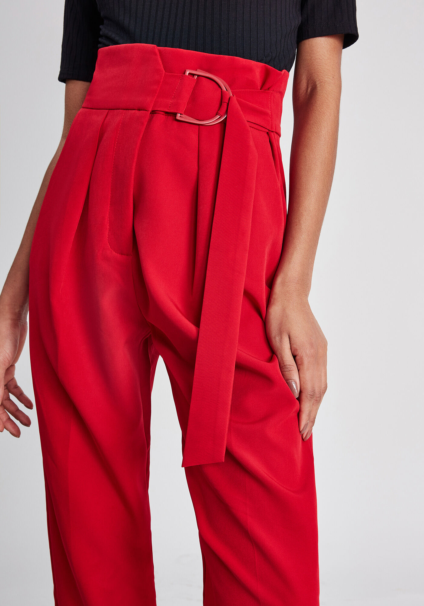 Cal&ccedil;a Carrot com Cinto, , large.