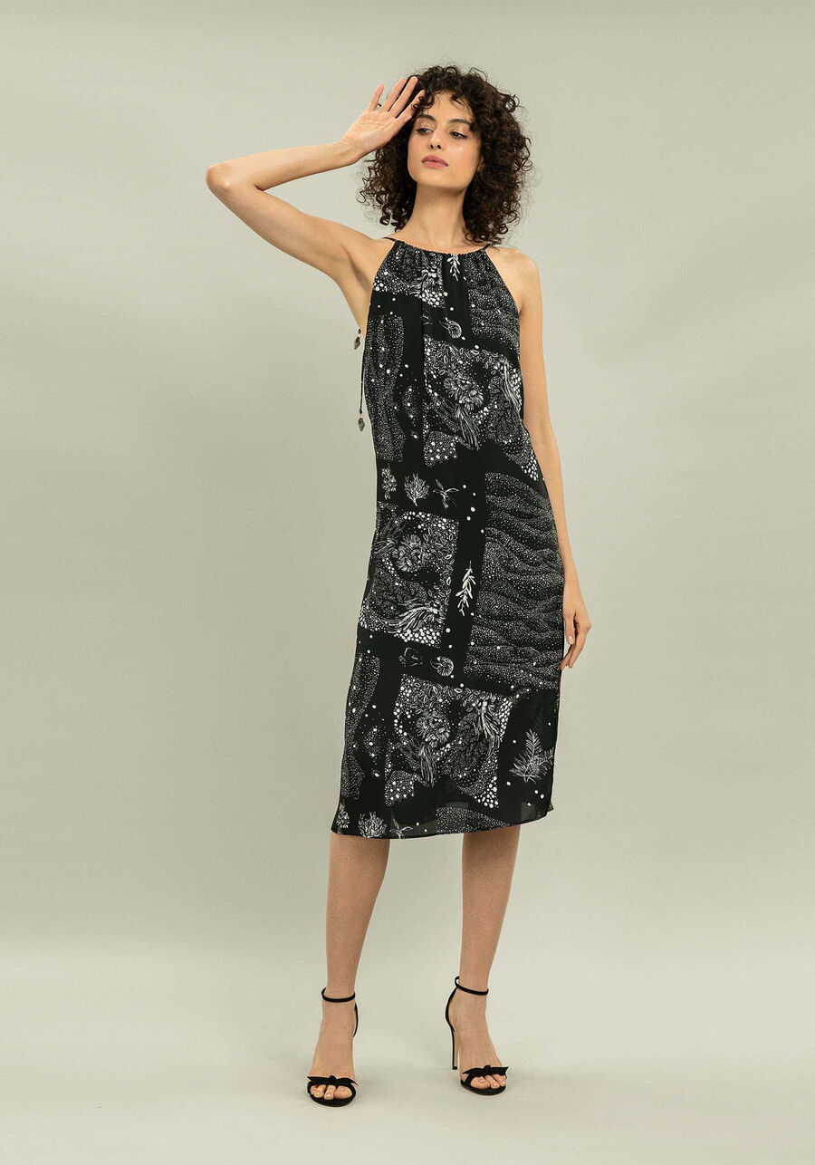 Vestido Mídi Estampa, . Vestido Mídi Estampa, , large.