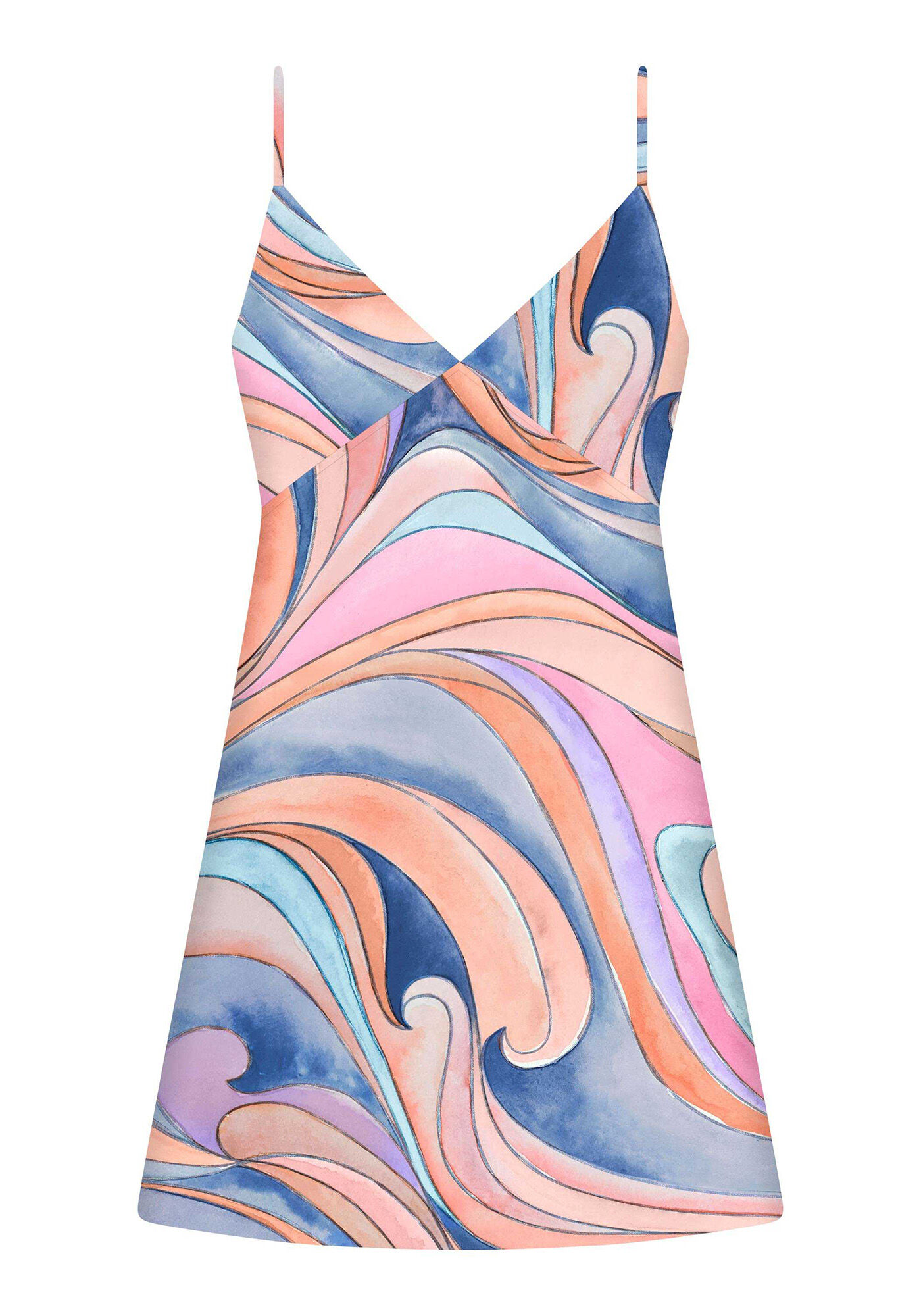 Vestido com Al&ccedil;as Estampa Darling, , large.