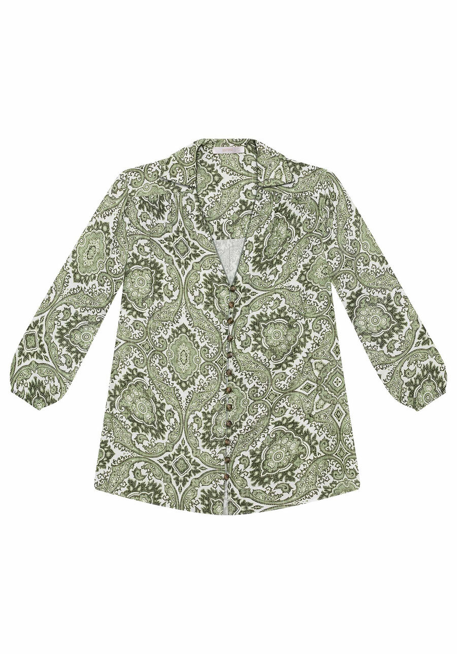 Camisa Manga 3/4 Estampa, . Camisa Manga 3/4 Estampa, , large.