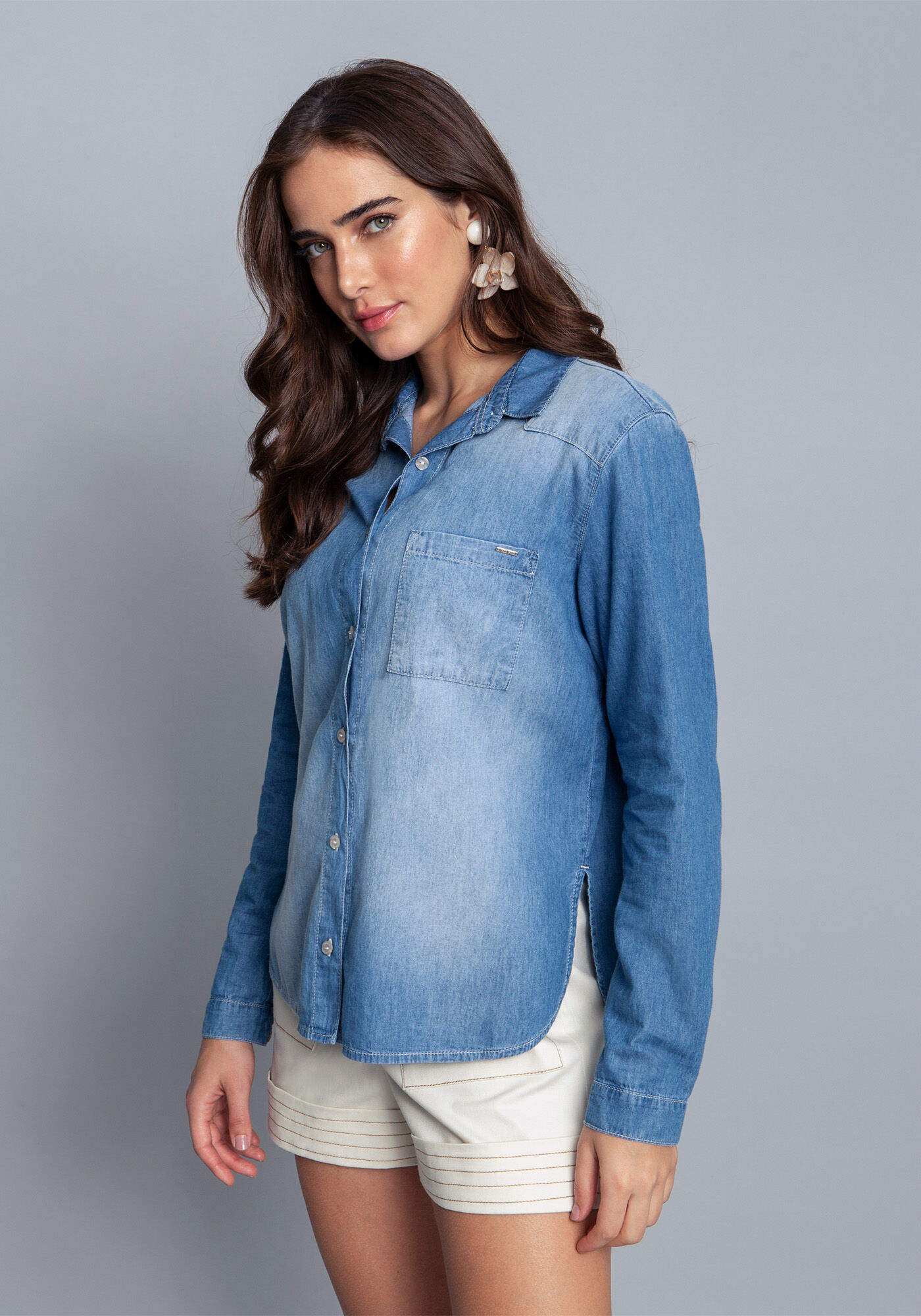 Camisa Jeans, , large.