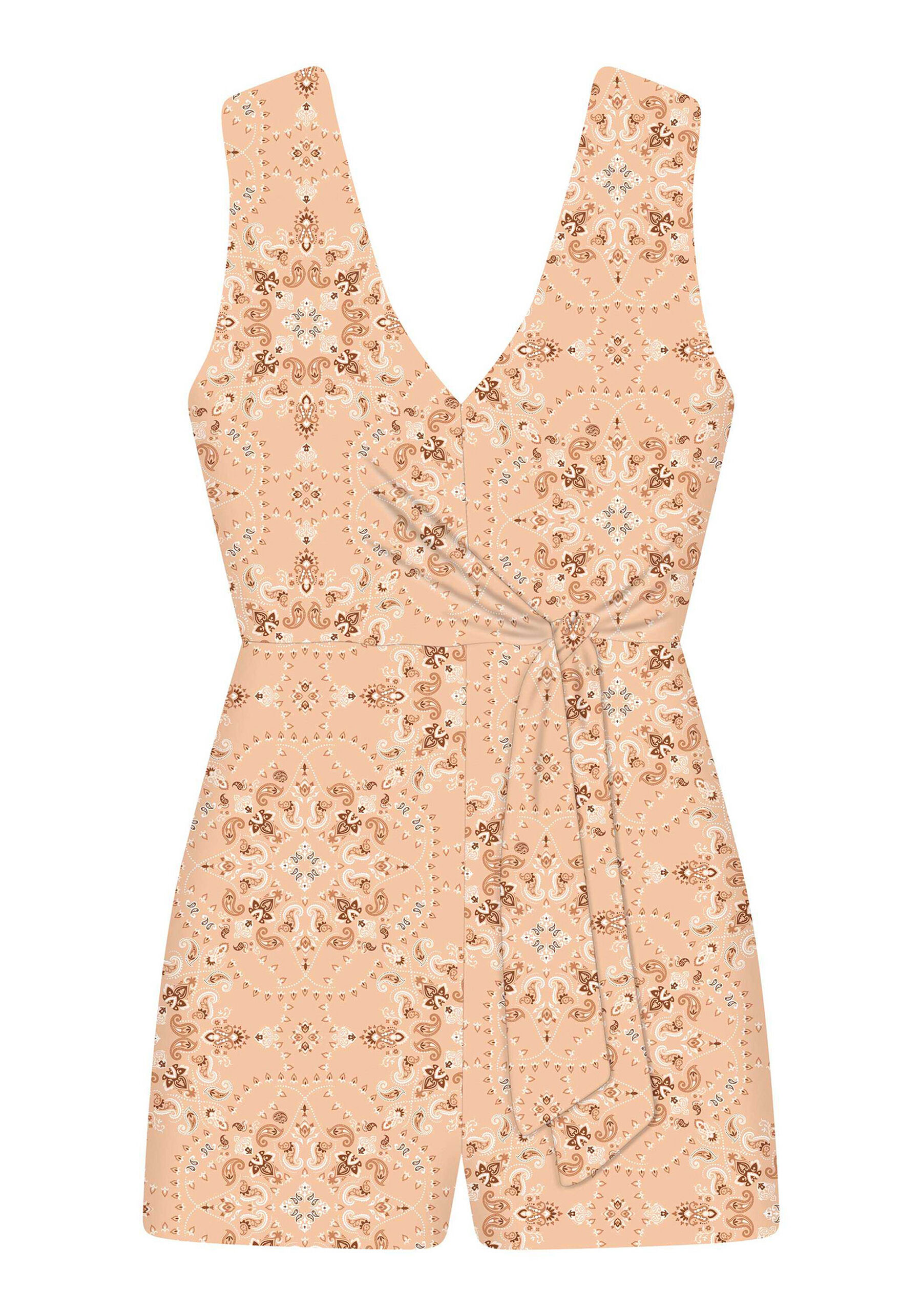 Macacão Curto Amarração, . Macacão Curto Amarração, , large.