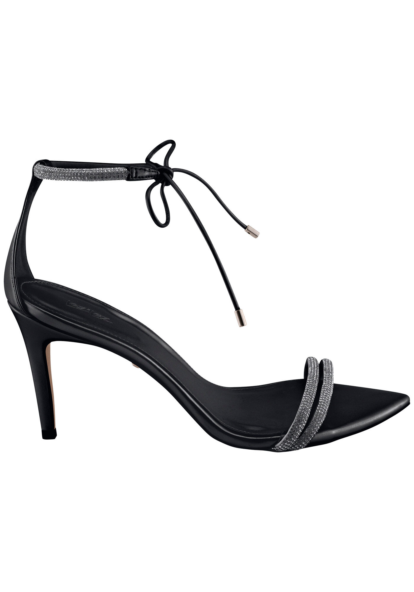 Sand&aacute;lia Salto Fino com Strass, , large.