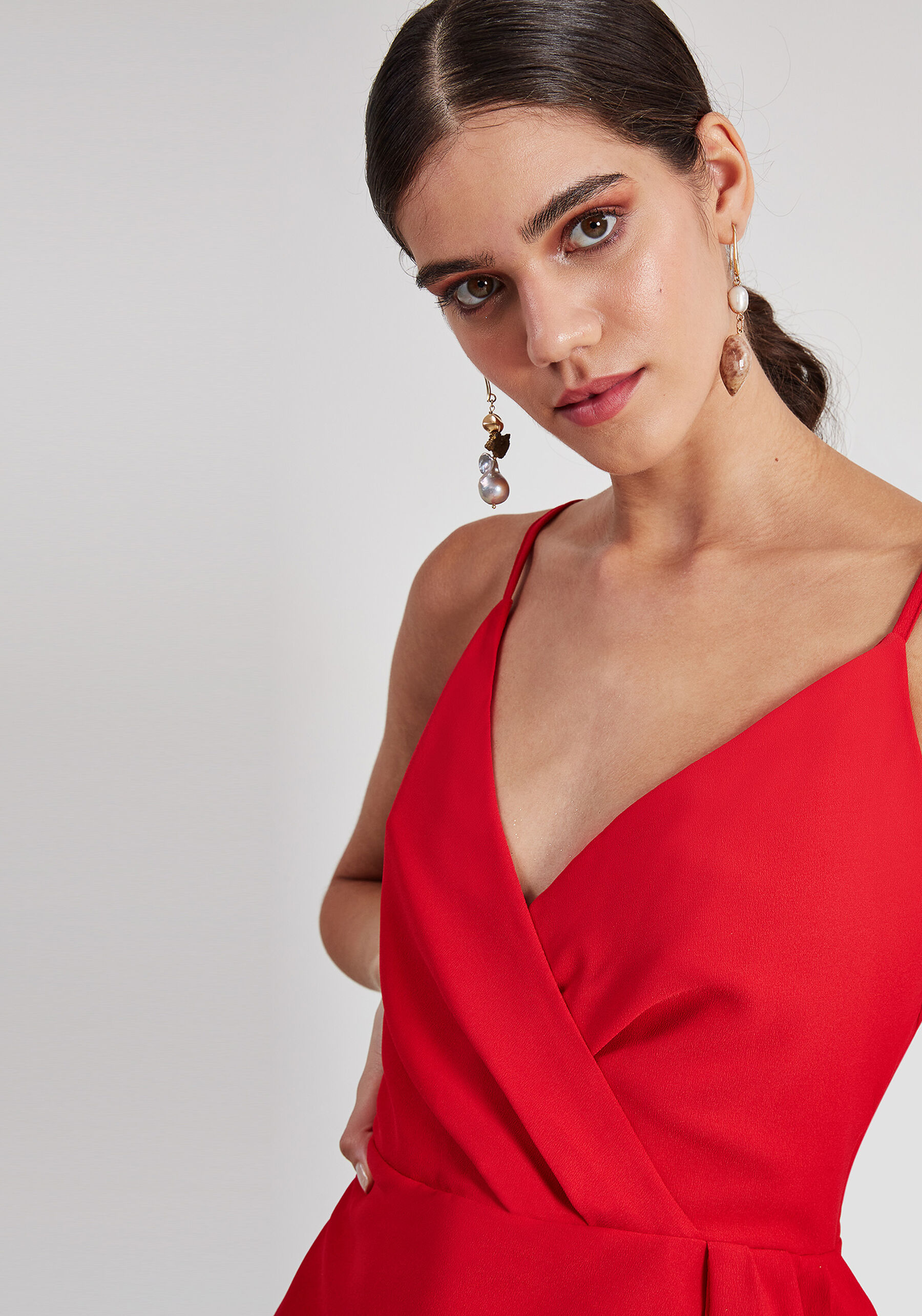 Vestido com Alças Transpassado, . Vestido com Alças Transpassado, , large.