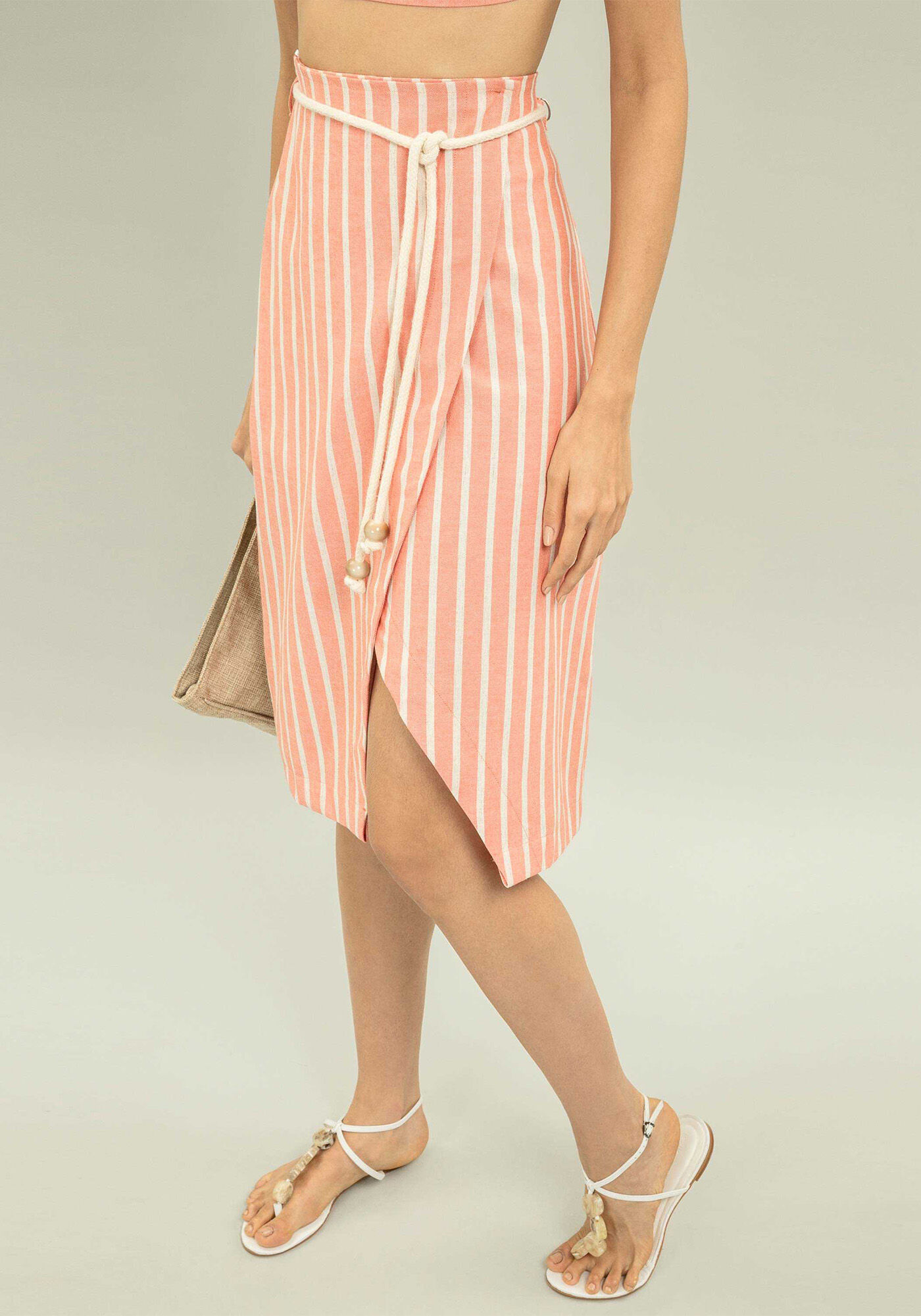 Saia M&iacute;di Transpassada Cinto, , large.