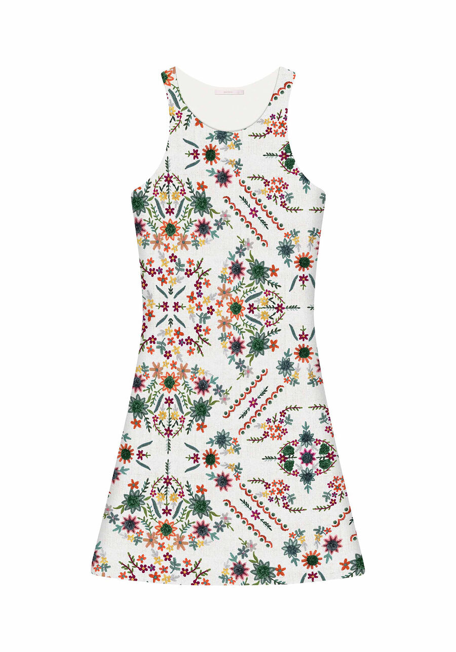Vestido Estampa Guacamayo, . Vestido Estampa Guacamayo, , large.