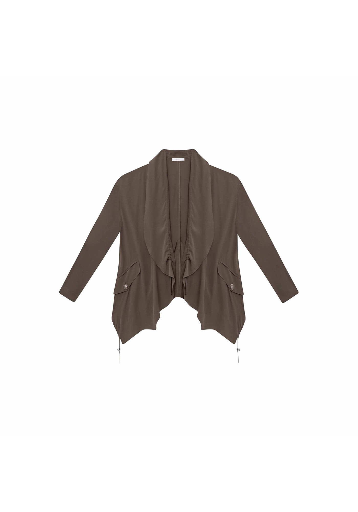 Jaqueta Ampla em Tecido, , large.