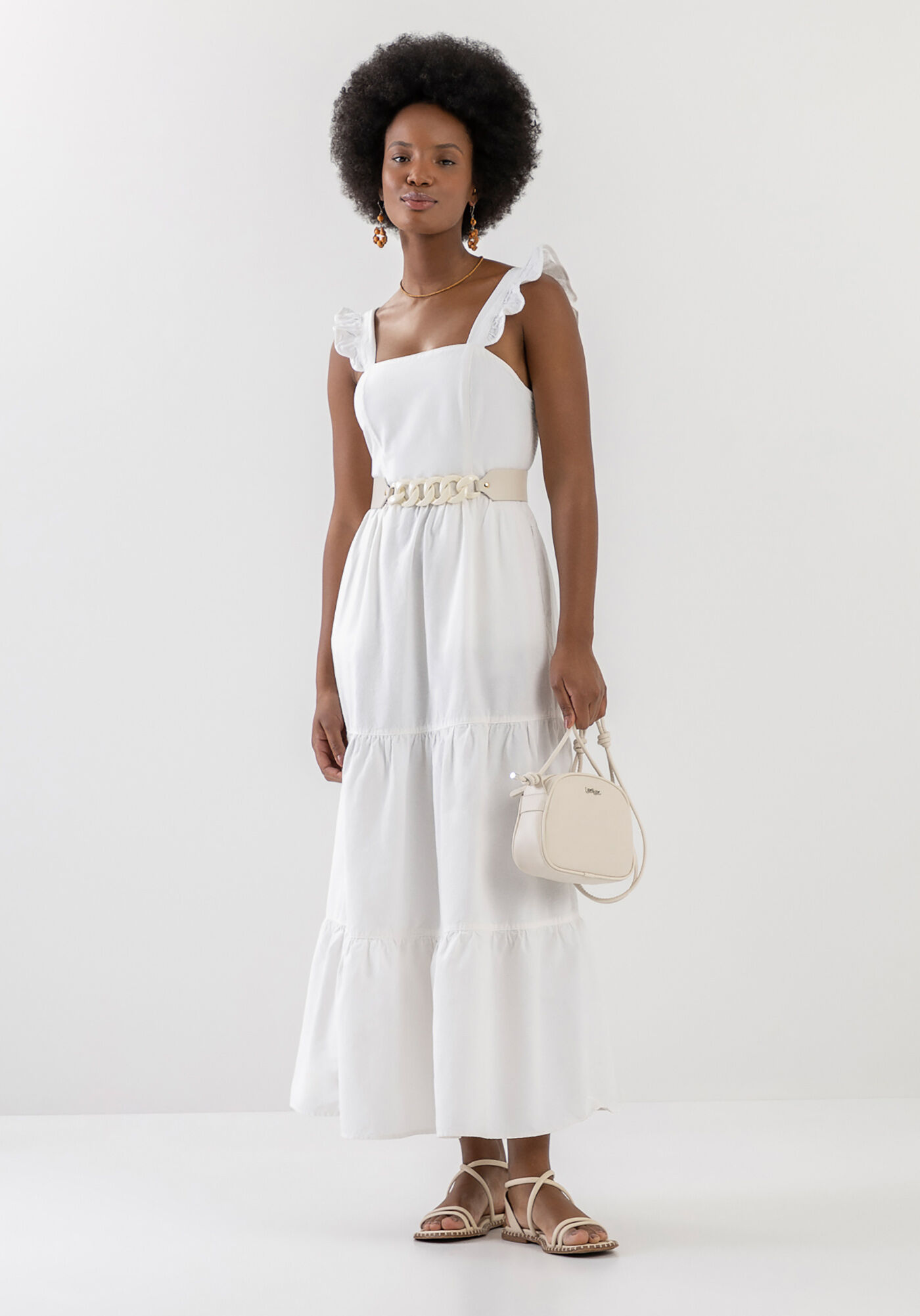 Vestido branco shop lez a lez
