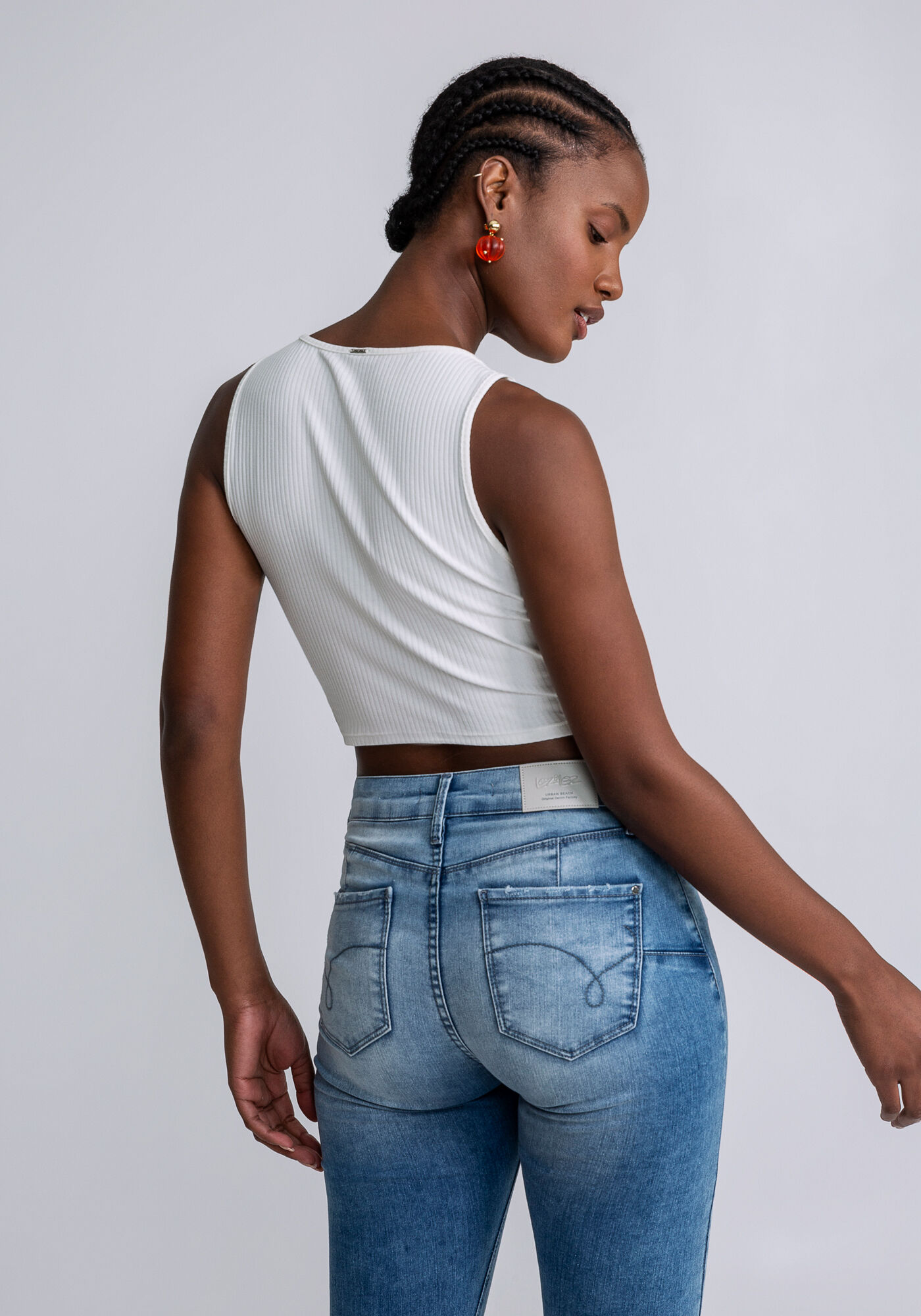 Regata Cropped La&ccedil;o Decote, , large.