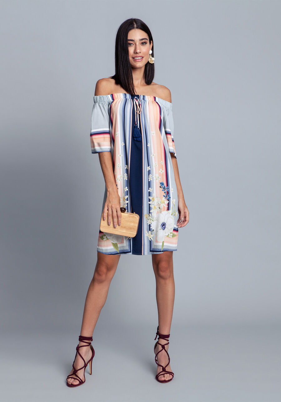 Vestido Tecido Rayon Bali Midi, . Vestido Tecido Rayon Bali Midi, , large.