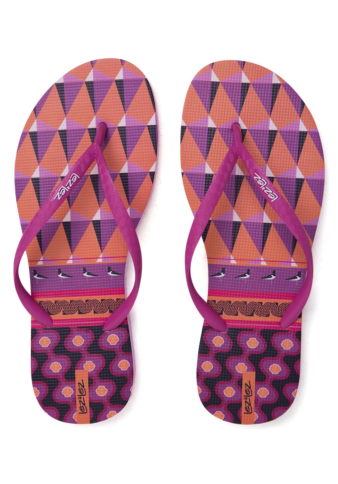 Chinelo Borracha Estampado, , large.