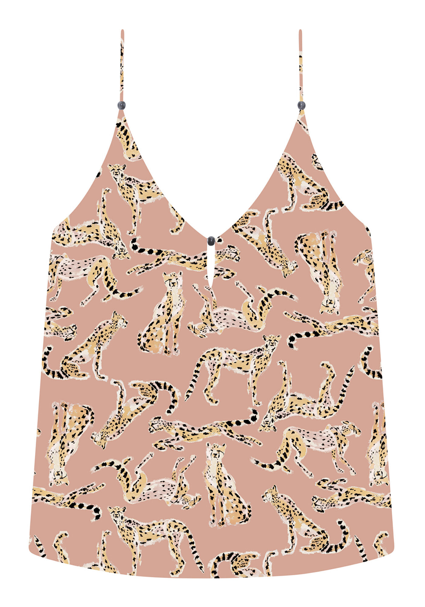 Blusa com Al&ccedil;as Estampada Tecido Miriade, , large.