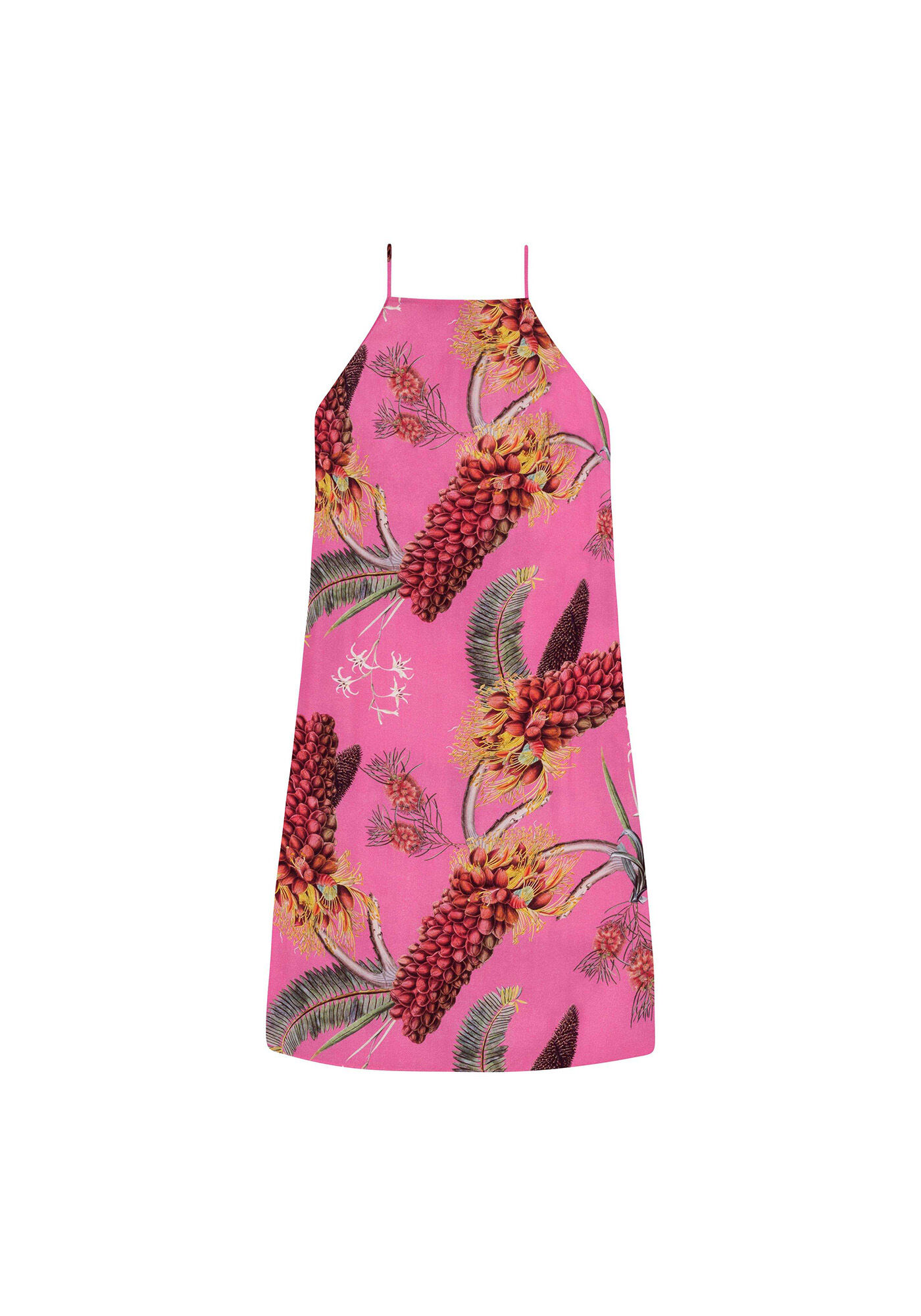 Vestido com Al&ccedil;as Estampa Pelican, , large.