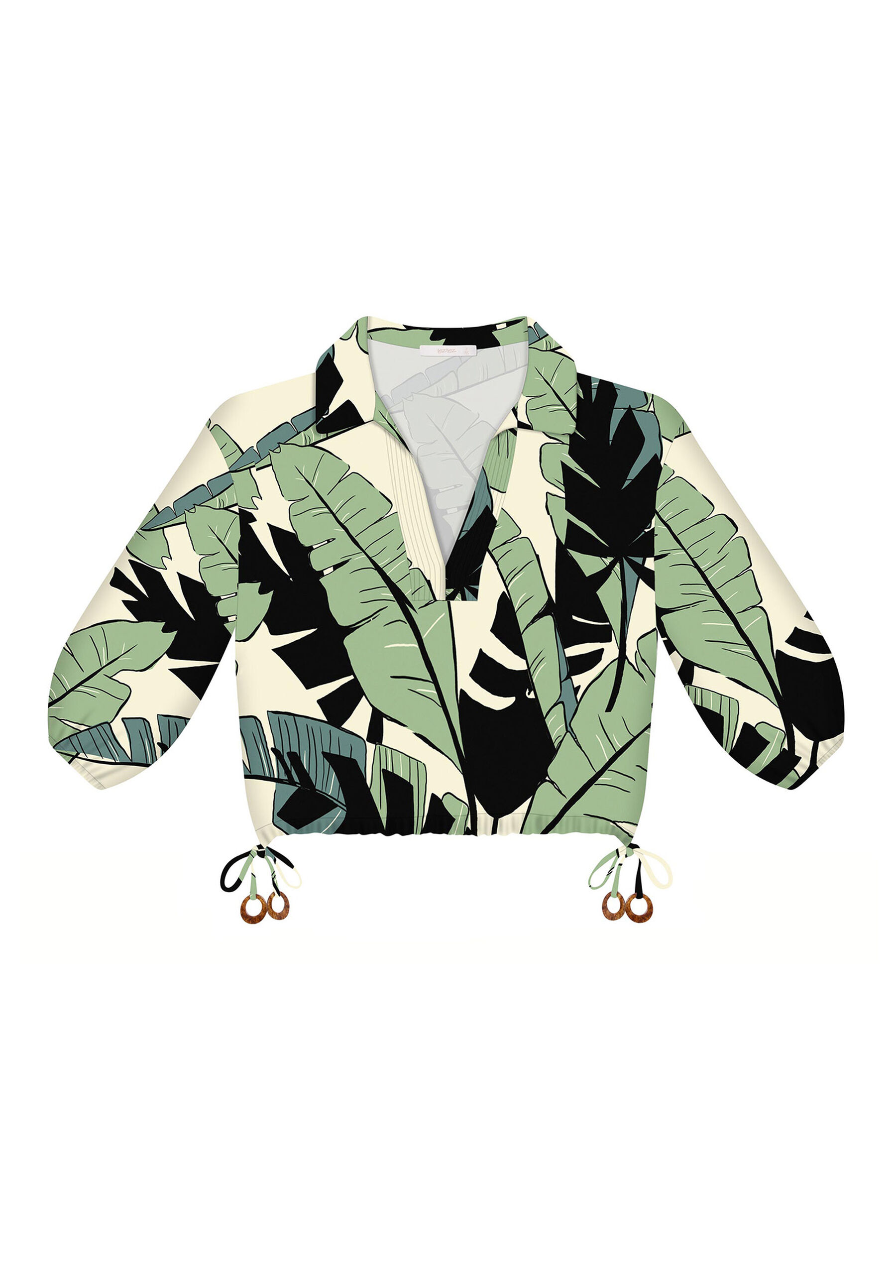 Blusa Cropped Linho Estampa, . Blusa Cropped Linho Estampa, , large.