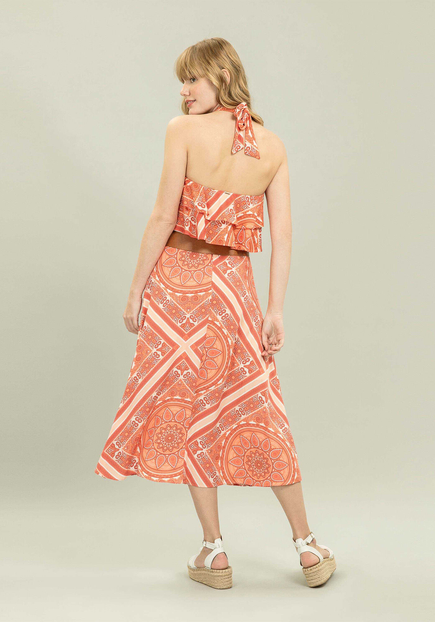 Blusa Cropped Babados, , large.