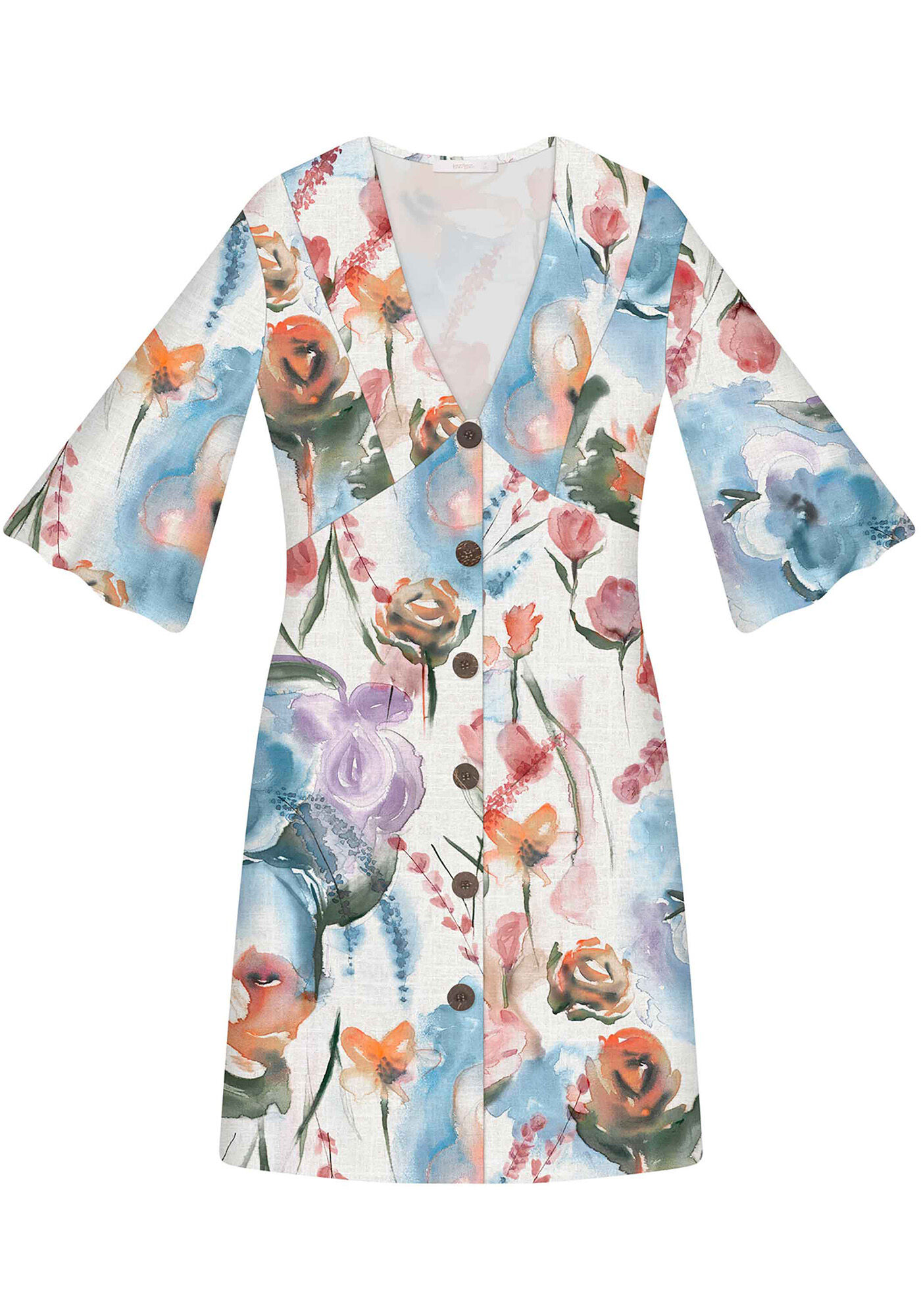 Vestido Tecido Crepe Siena Brisa, , large.