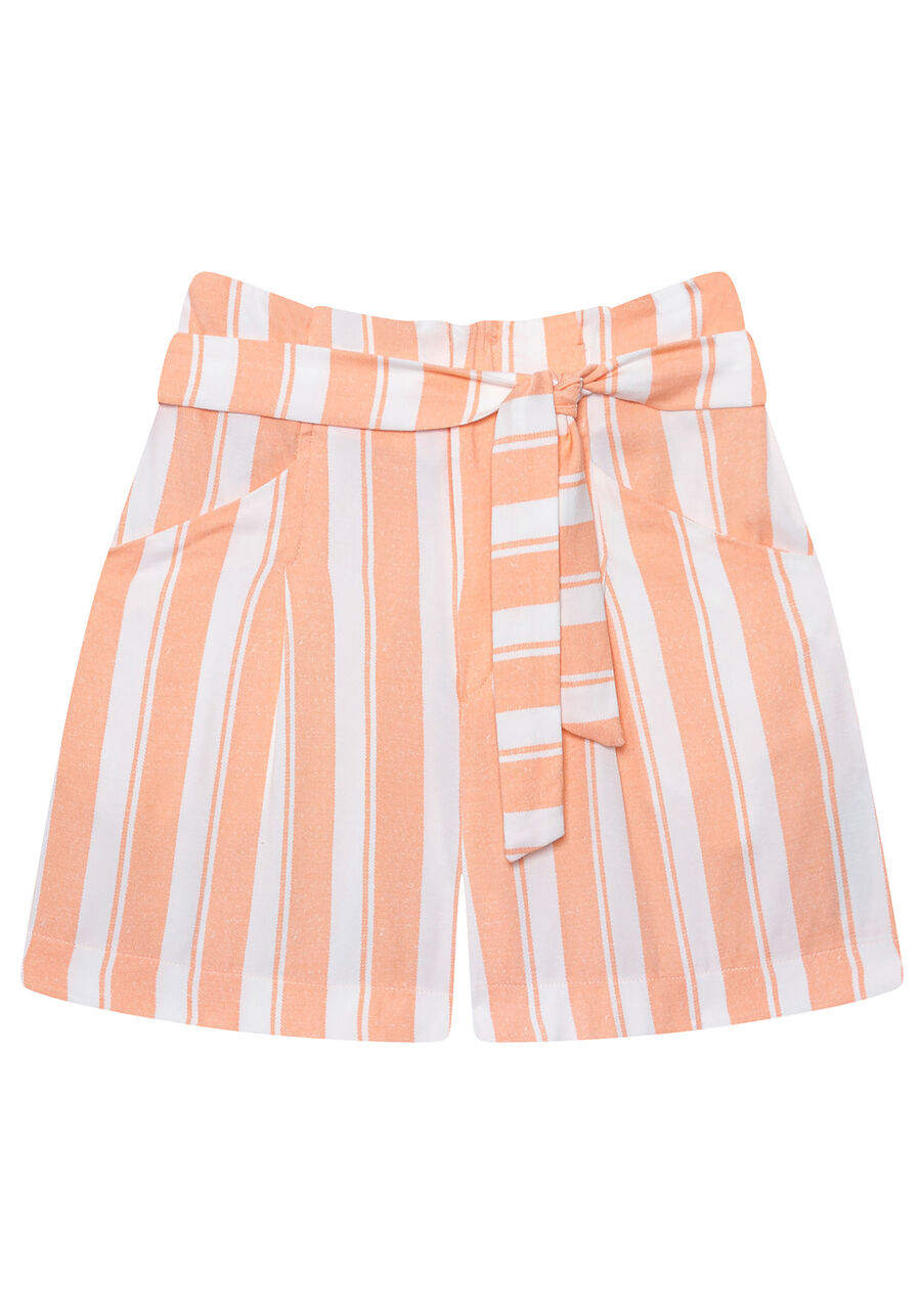 Shorts em tecido cintura média, . Shorts em tecido cintura média, , large.