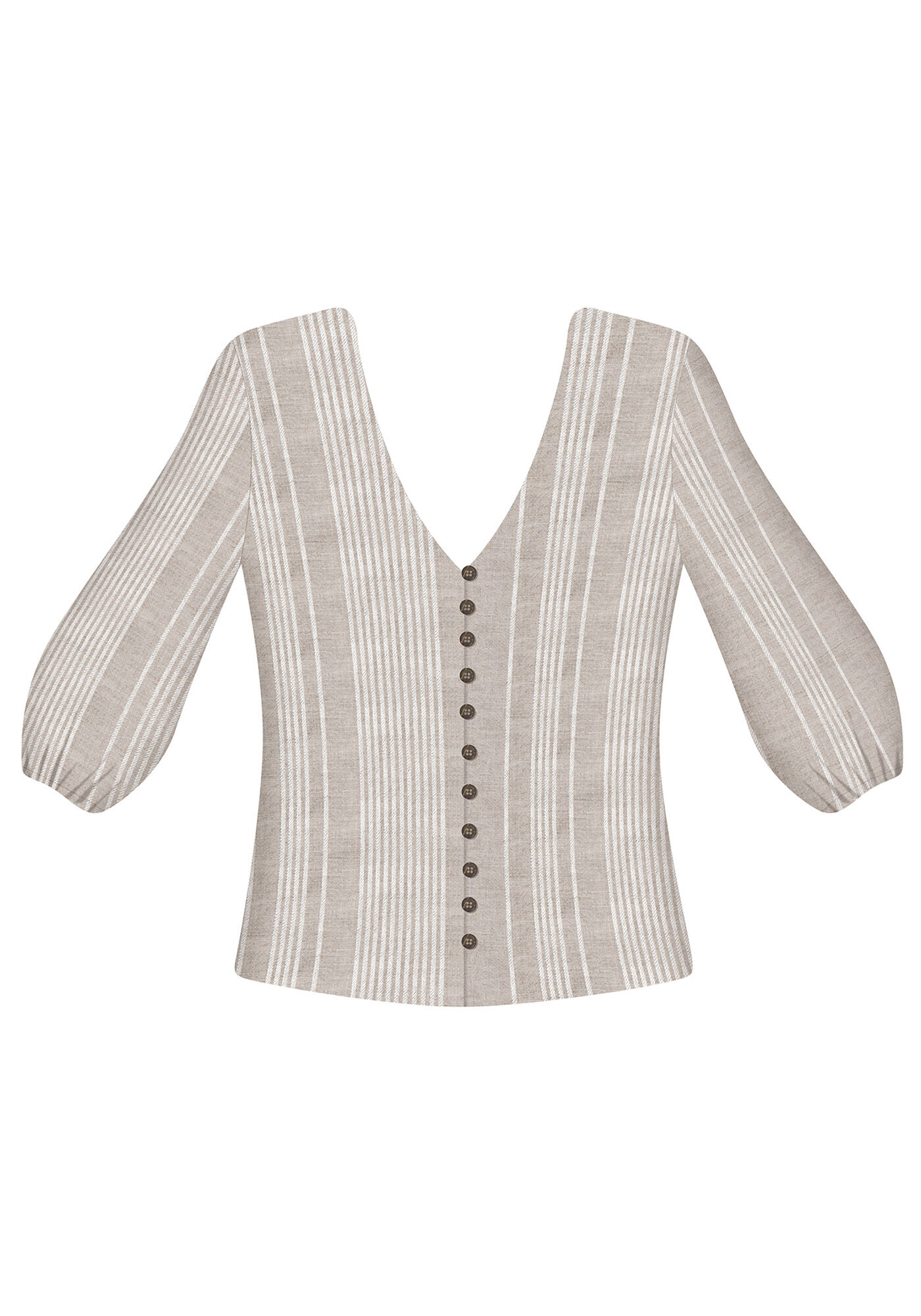 Blusa Tecido Rayon Bali, , large.