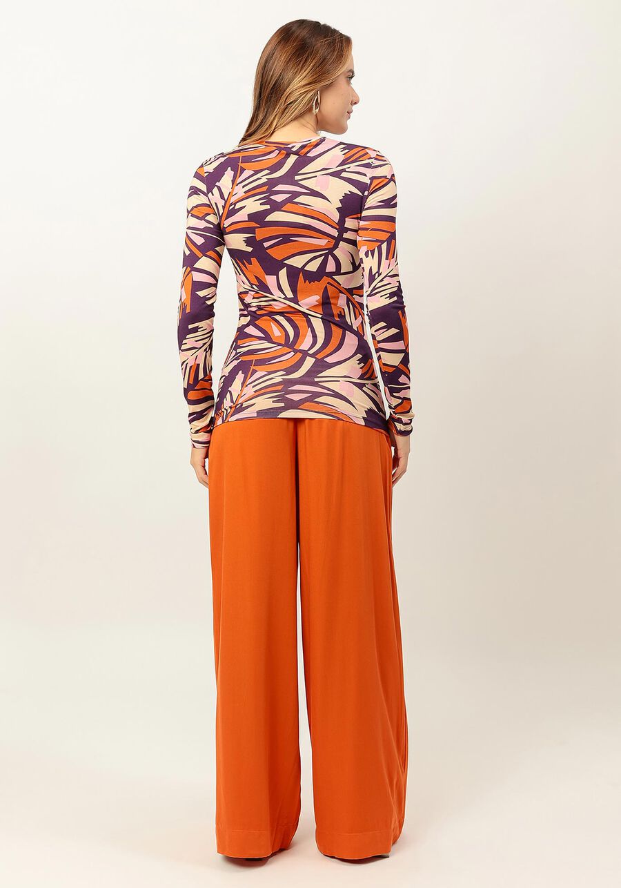 Blusa Manga Longa em Malha Viscose Estampada, . Blusa Manga Longa em Malha Viscose Estampada, , large.