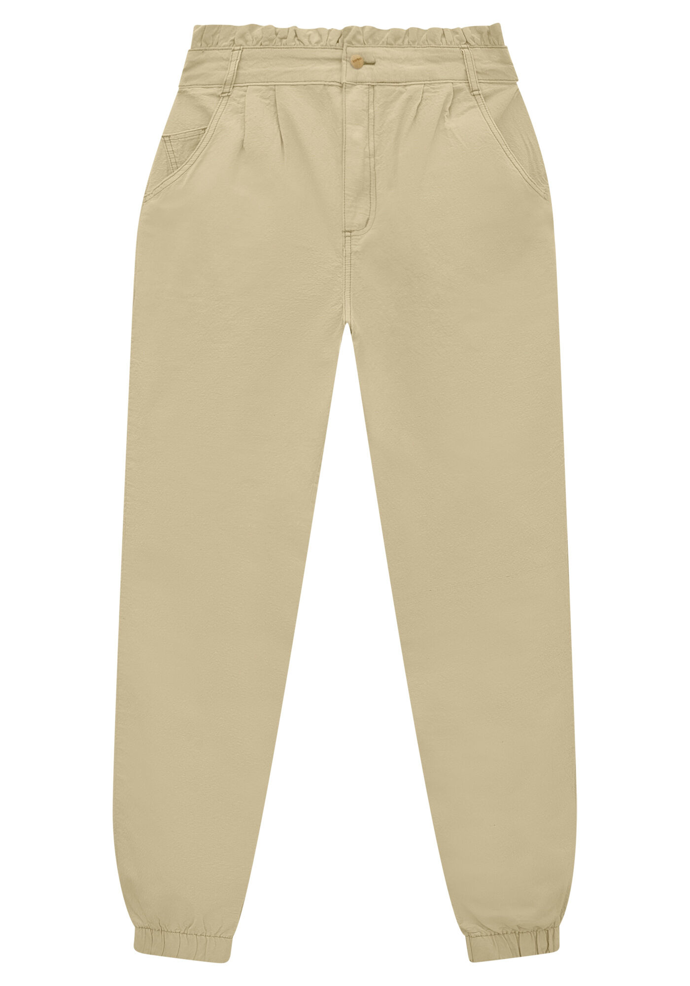 Cal&ccedil;a Sarja Jogging com Cintura Super Alta, , large.