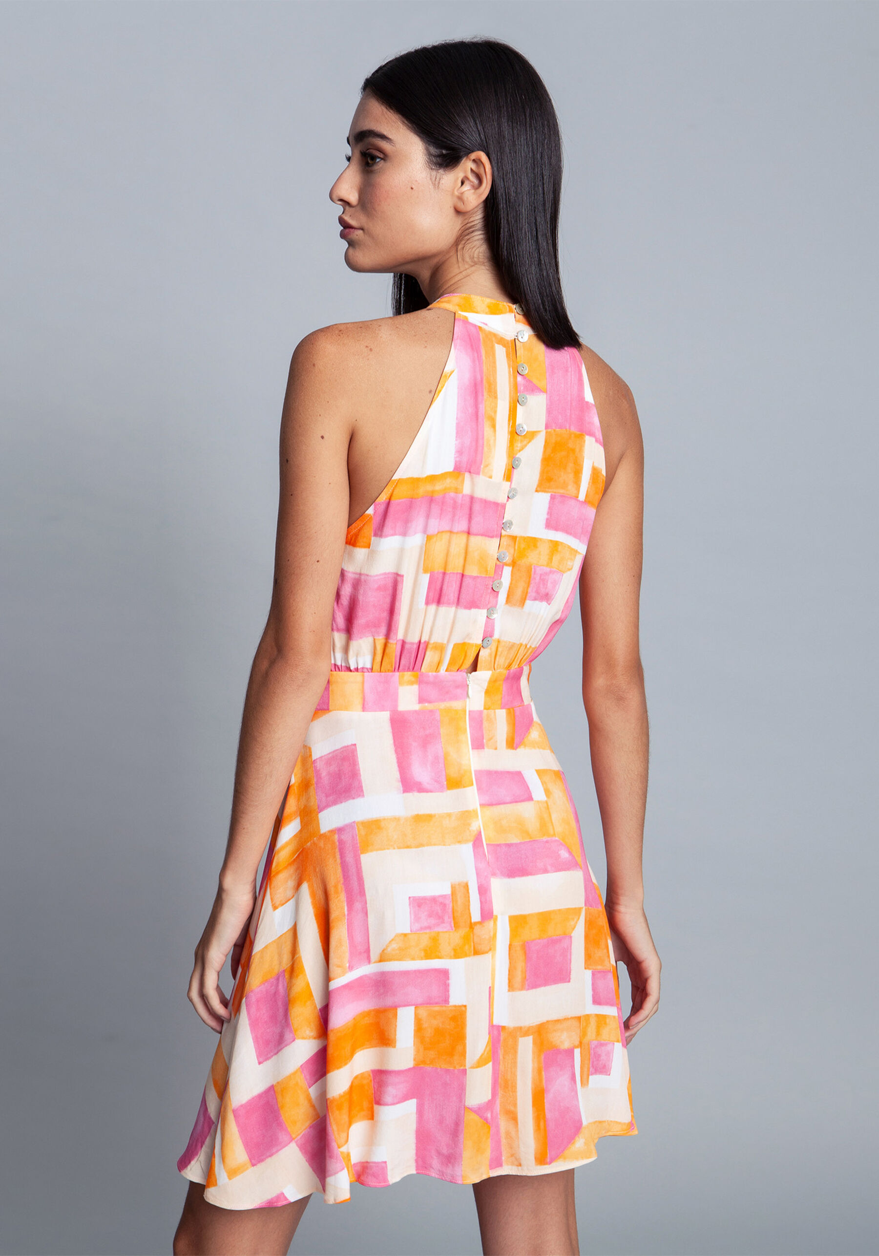 Vestido Tecido Rayon Bali, . Vestido Tecido Rayon Bali, , large.