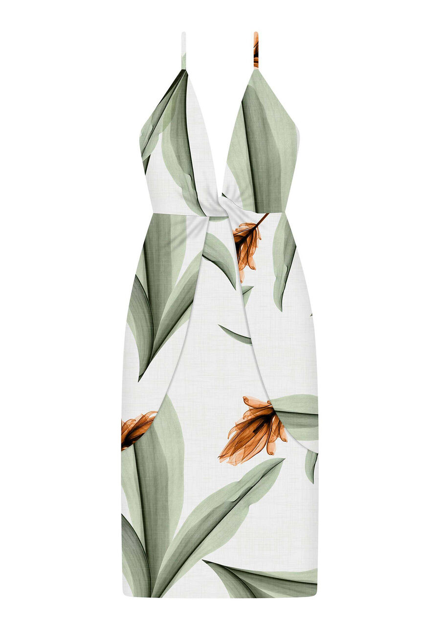 Vestido Midi Frente Única Estampa, . Vestido Midi Frente Única Estampa, , large.