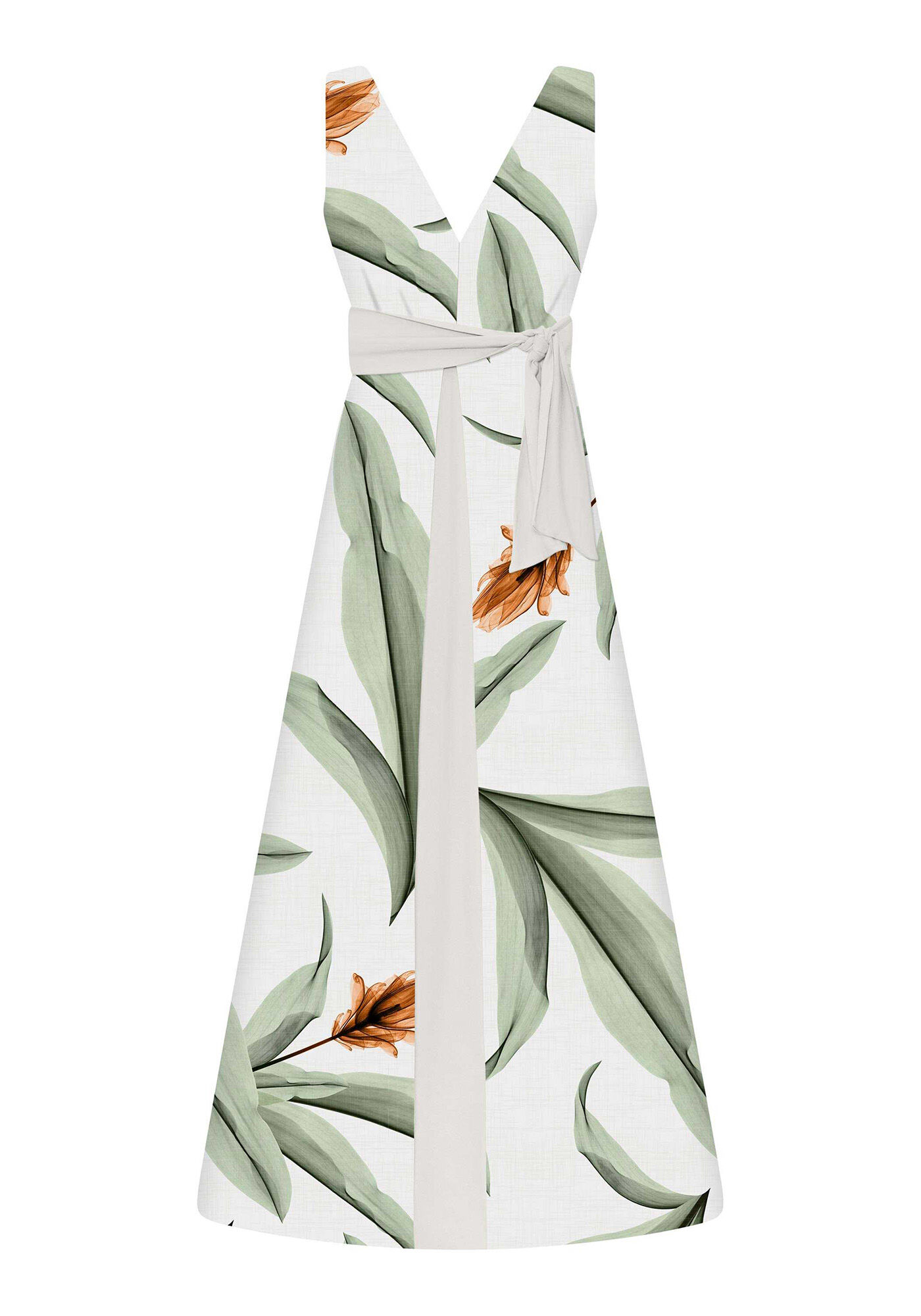 Vestido Longo Sobreposto, , large.