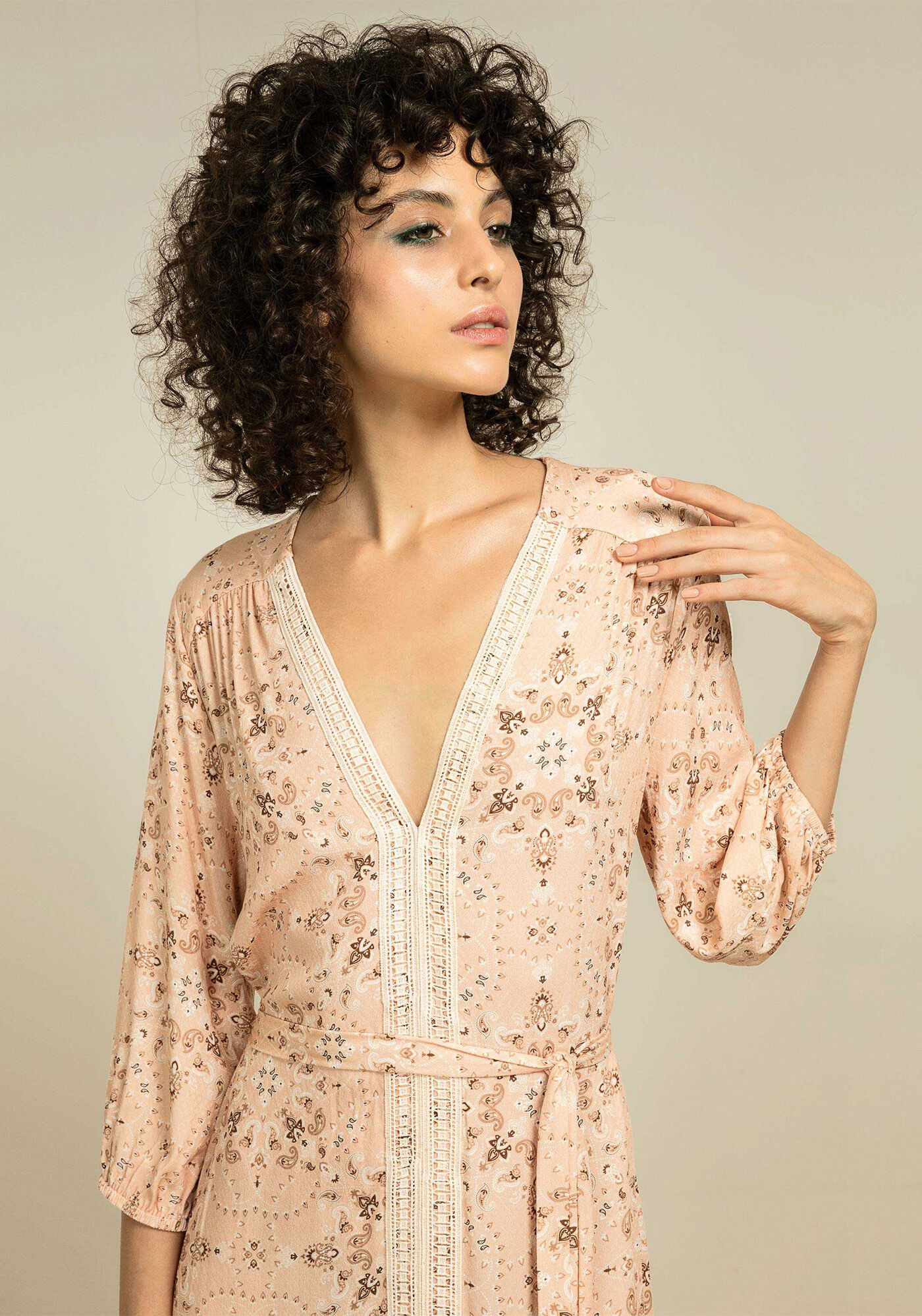 Vestido Longo com Cinto, , large.