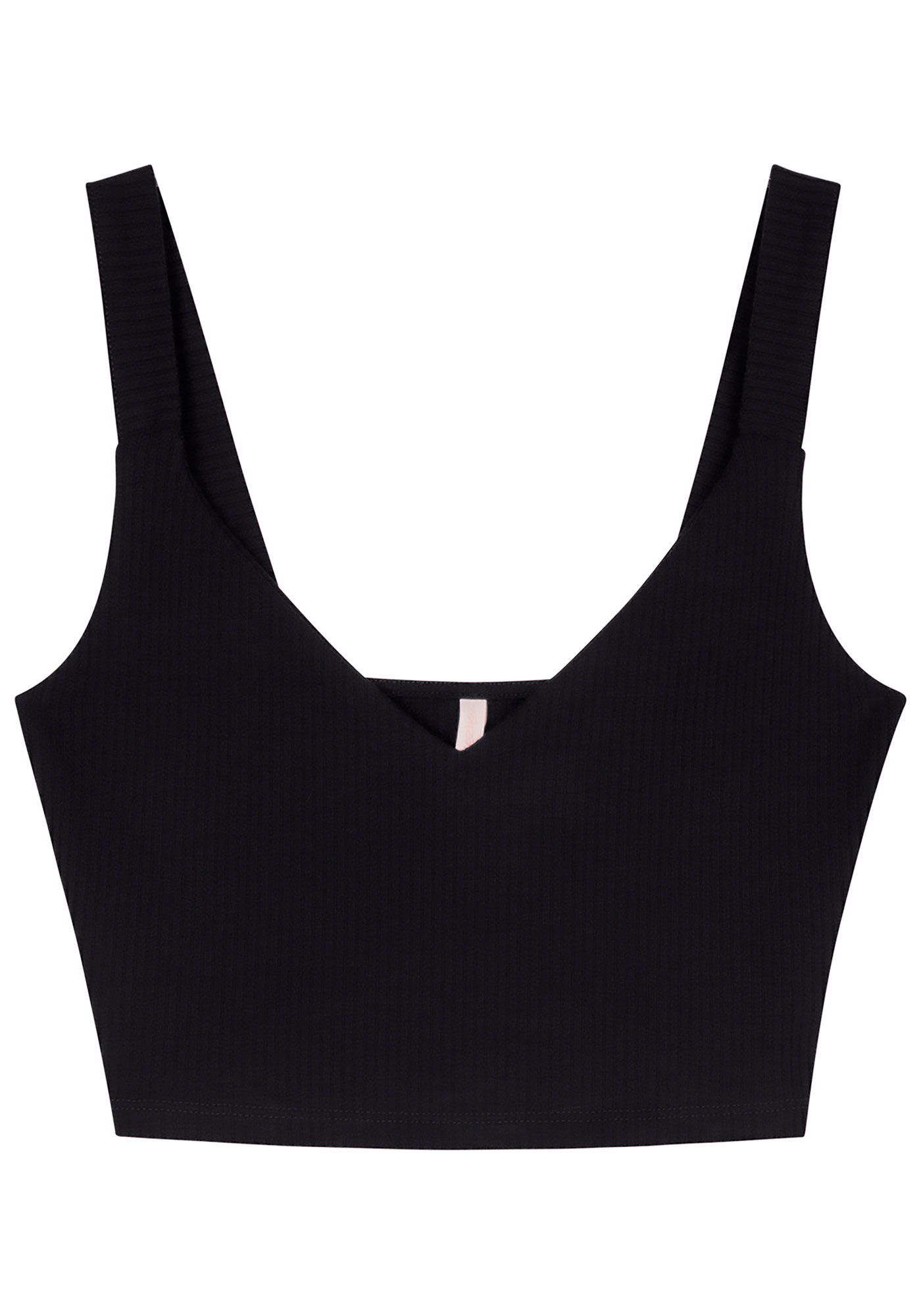 Cardigan Cropped com Blusa Canelada, , large.