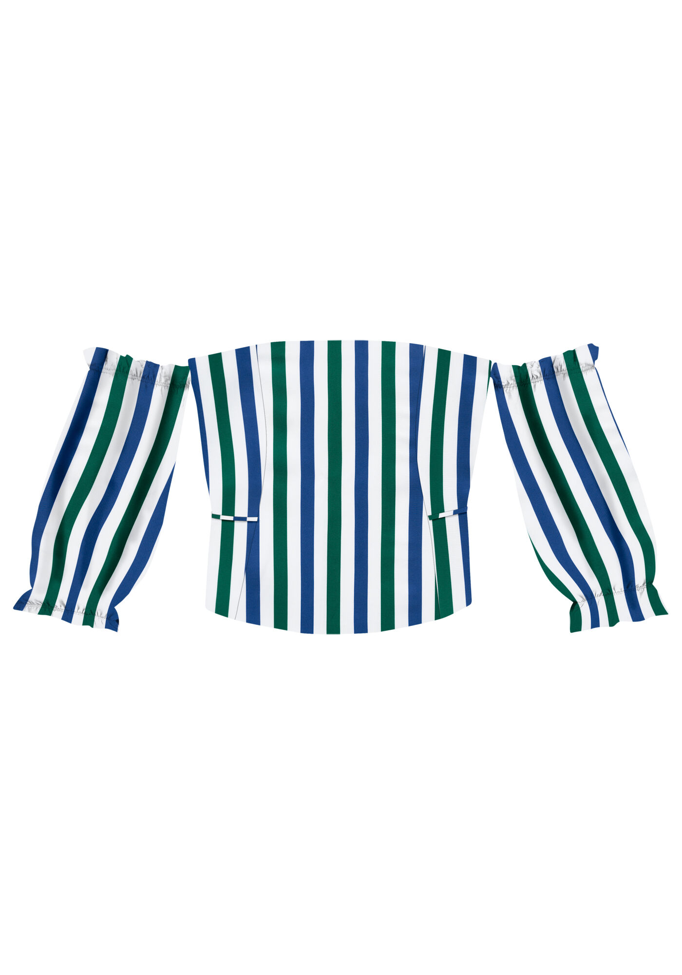 Blusa Ombro a Ombro 3/4 em Viscose, , large.