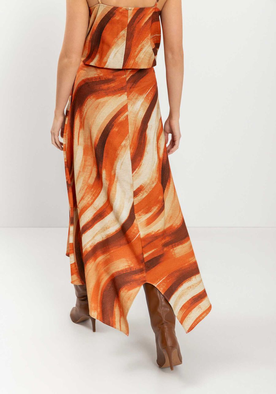 Saia Midi Com Cintura Alta E Bolsos Embutidos Tecido Plano, . Saia Midi Com Cintura Alta E Bolsos Embutidos Tecido Plano, , large.