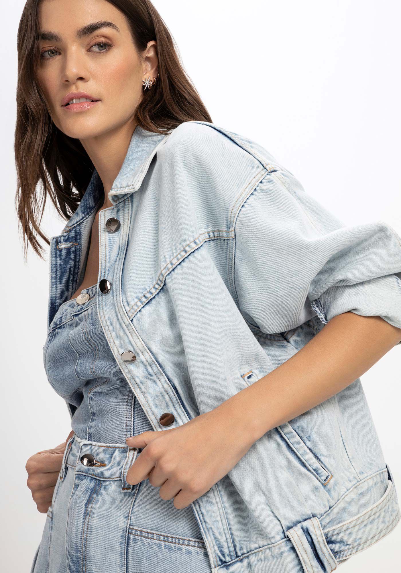 ZONE OUTER JACKET & BIB PANTS セット Jaqueta Verde Militar de Sarja FURIA X Zor Collab com o Brino