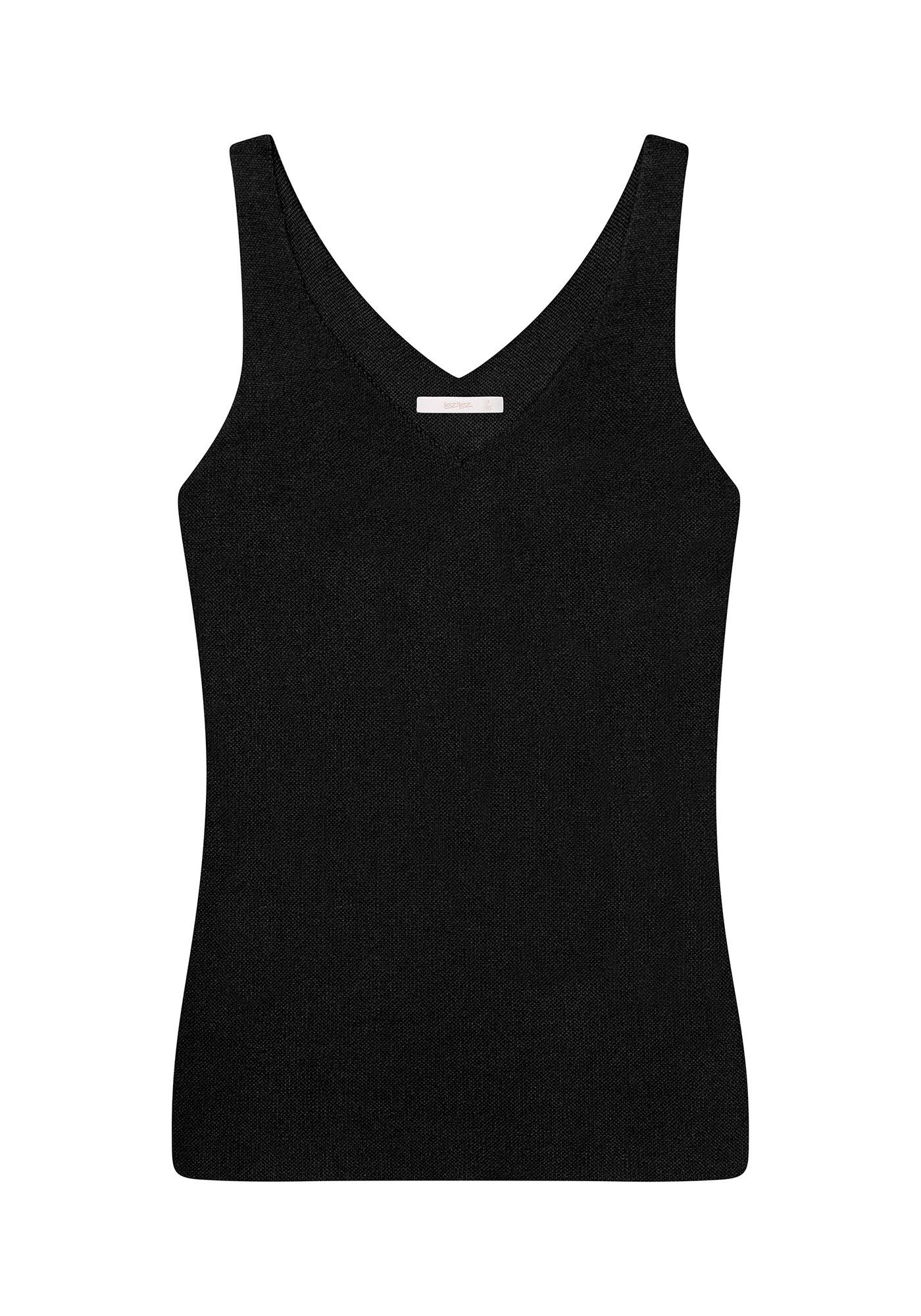 Blusa Decote V Tric&ocirc;, , large.