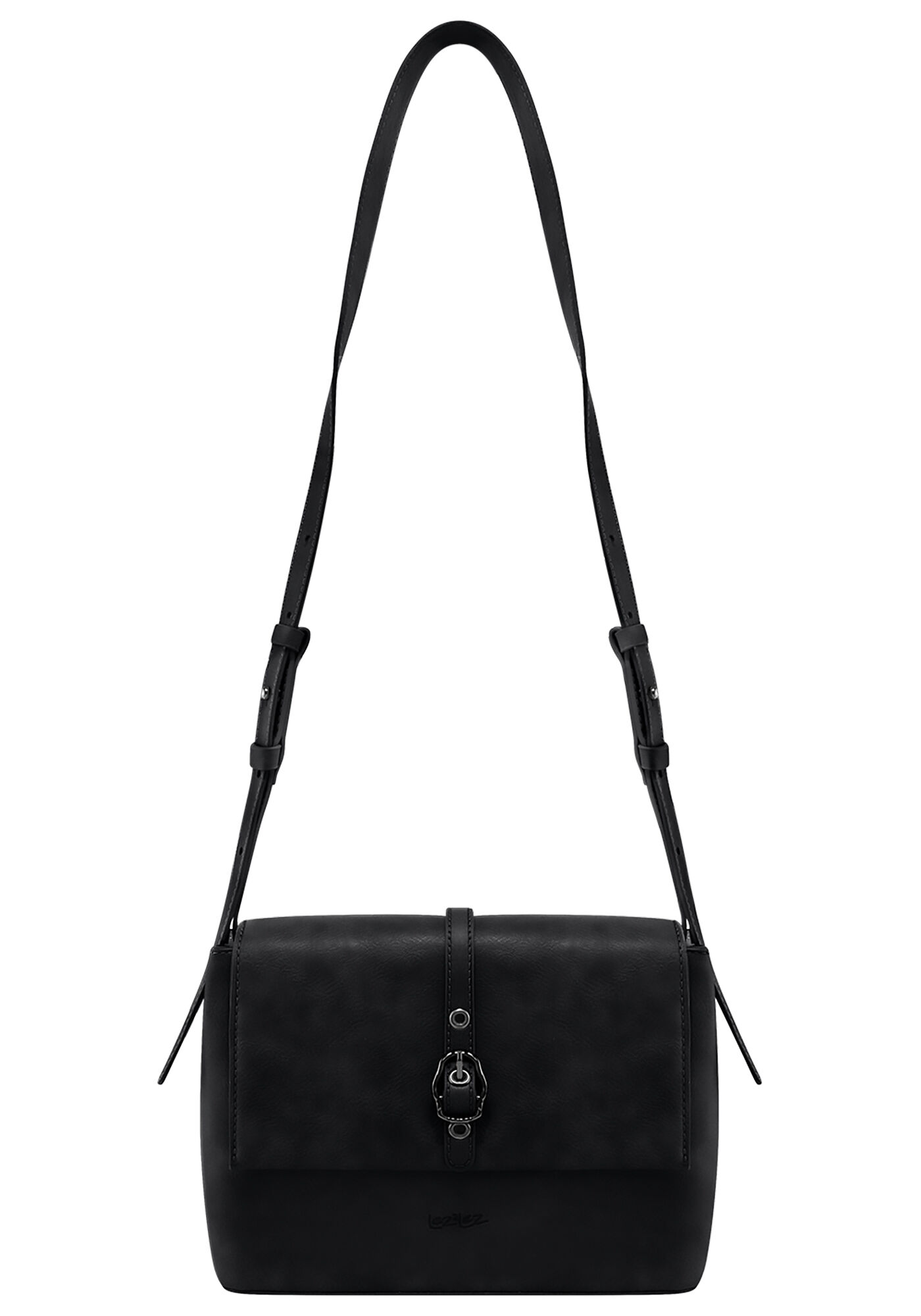 Bolsa Tiracolo M&eacute;dia com Fivela, , large.