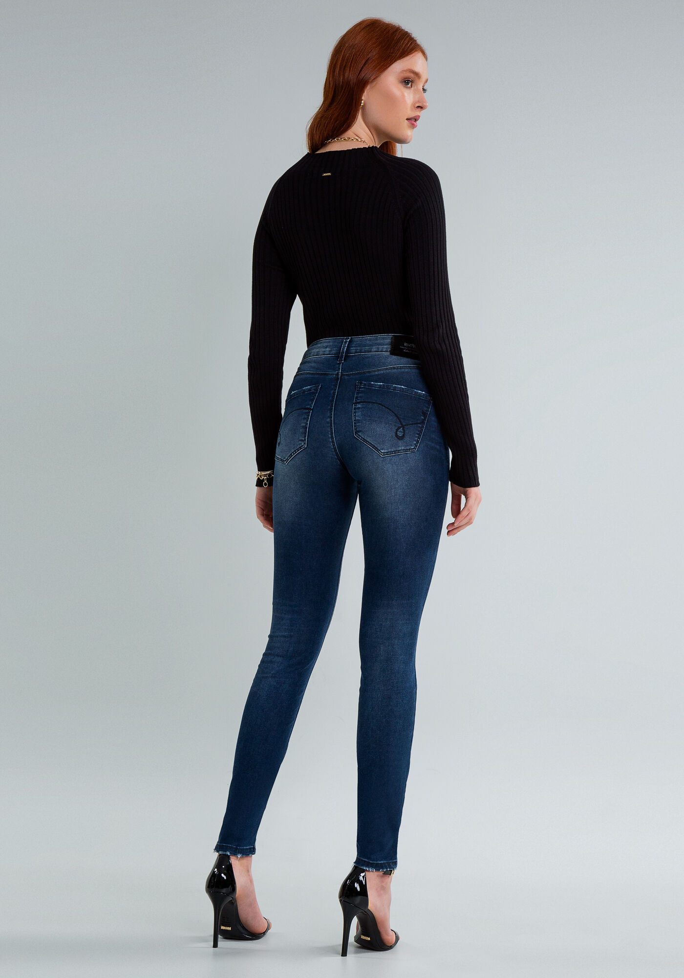 Cal&ccedil;a Jeans Skinny Cropped Bali Every Day, JEANS, large.