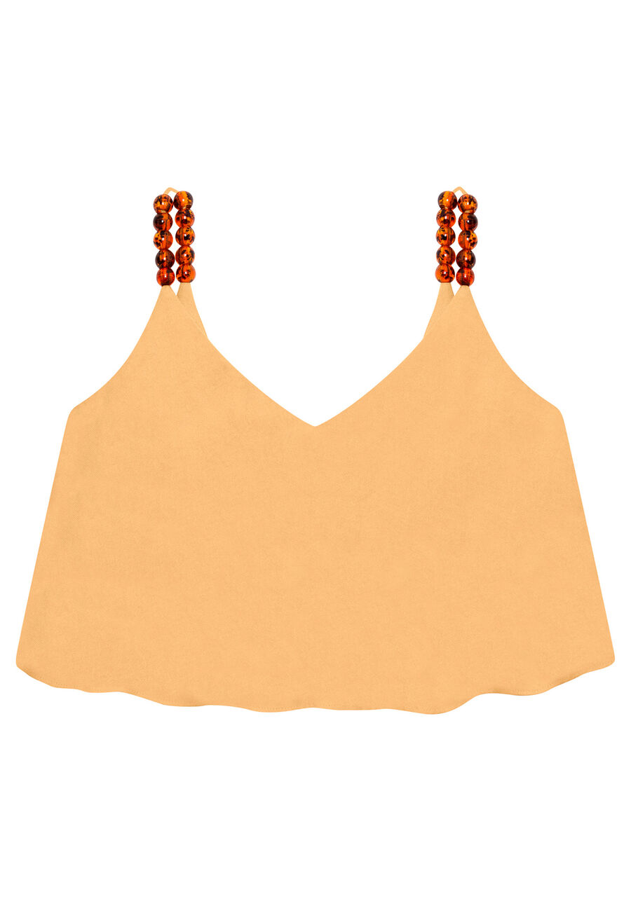 Blusa Cropped Alças Bolas, . Blusa Cropped Alças Bolas, , large.