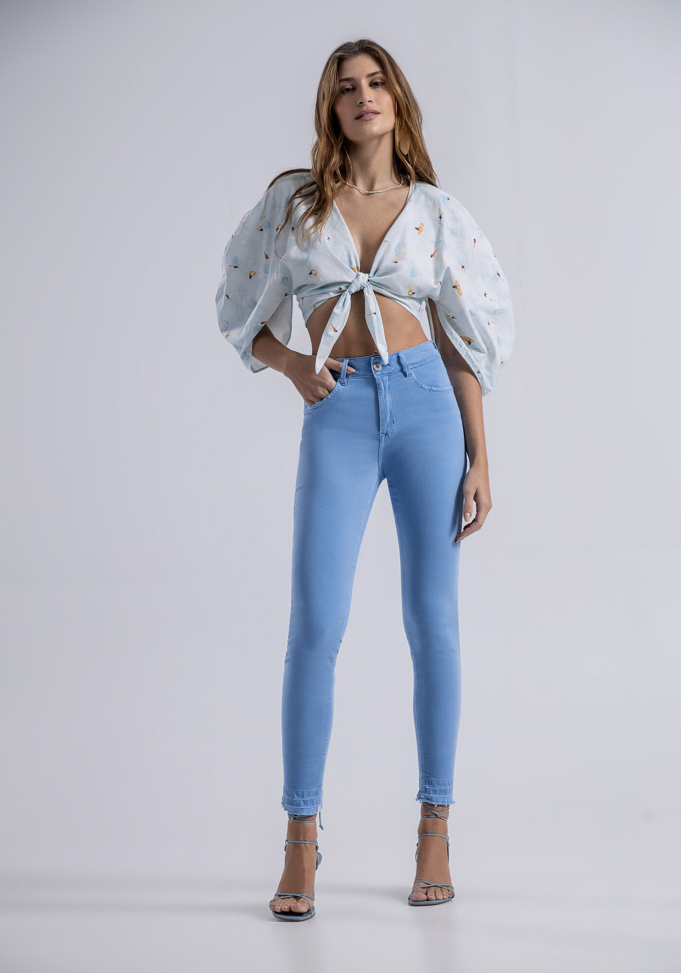 Cal&ccedil;a Sarja Skinny Bali Cropped Every Day, , large.