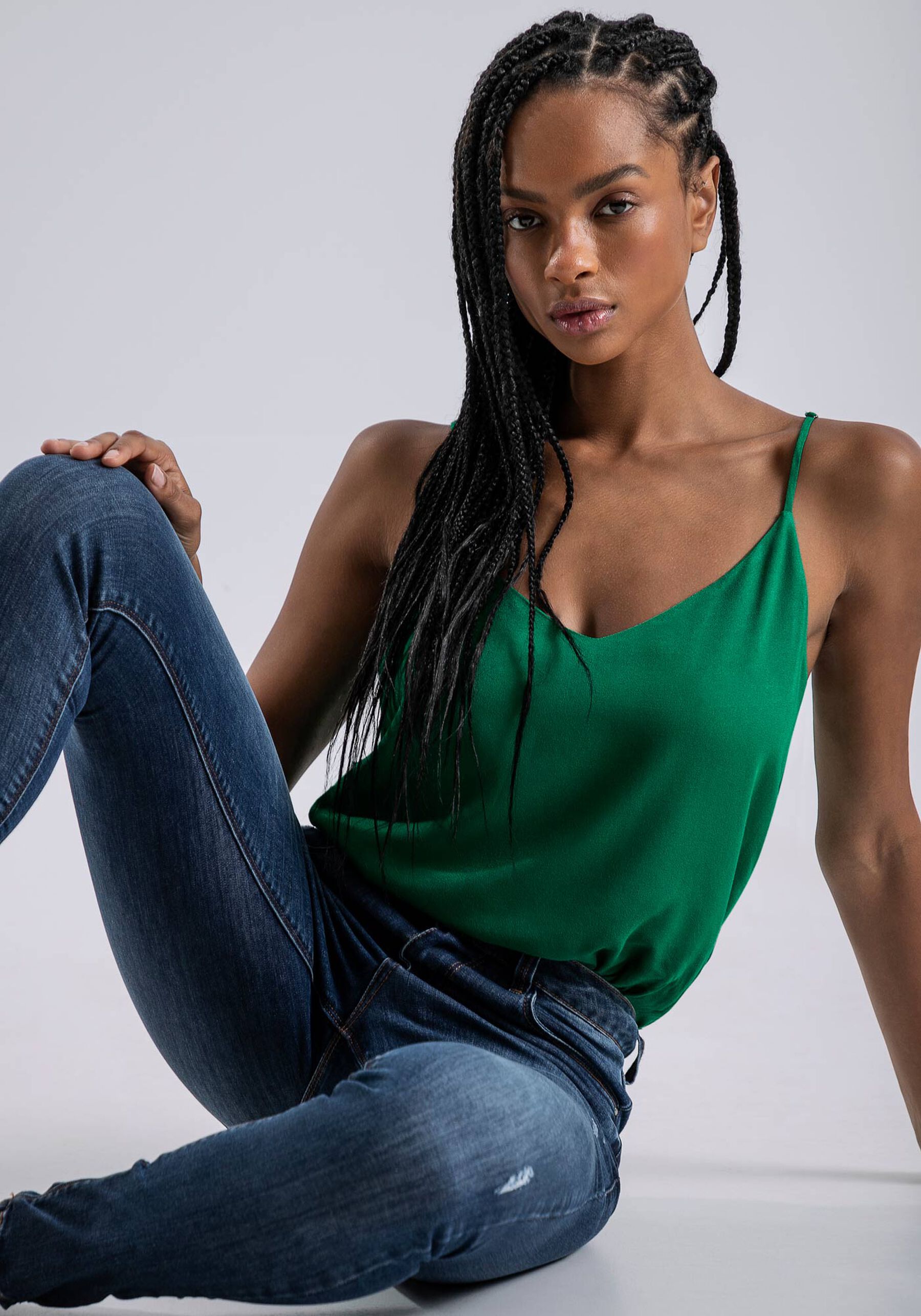 Calça Jeans Skinny Cropped Bali Every Day, JEANS. Calça Jeans Skinny Cropped Bali Every Day, JEANS, large.