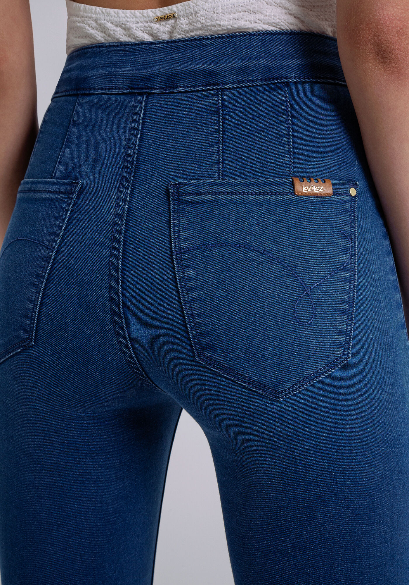 Calça jegging cintura alta deals