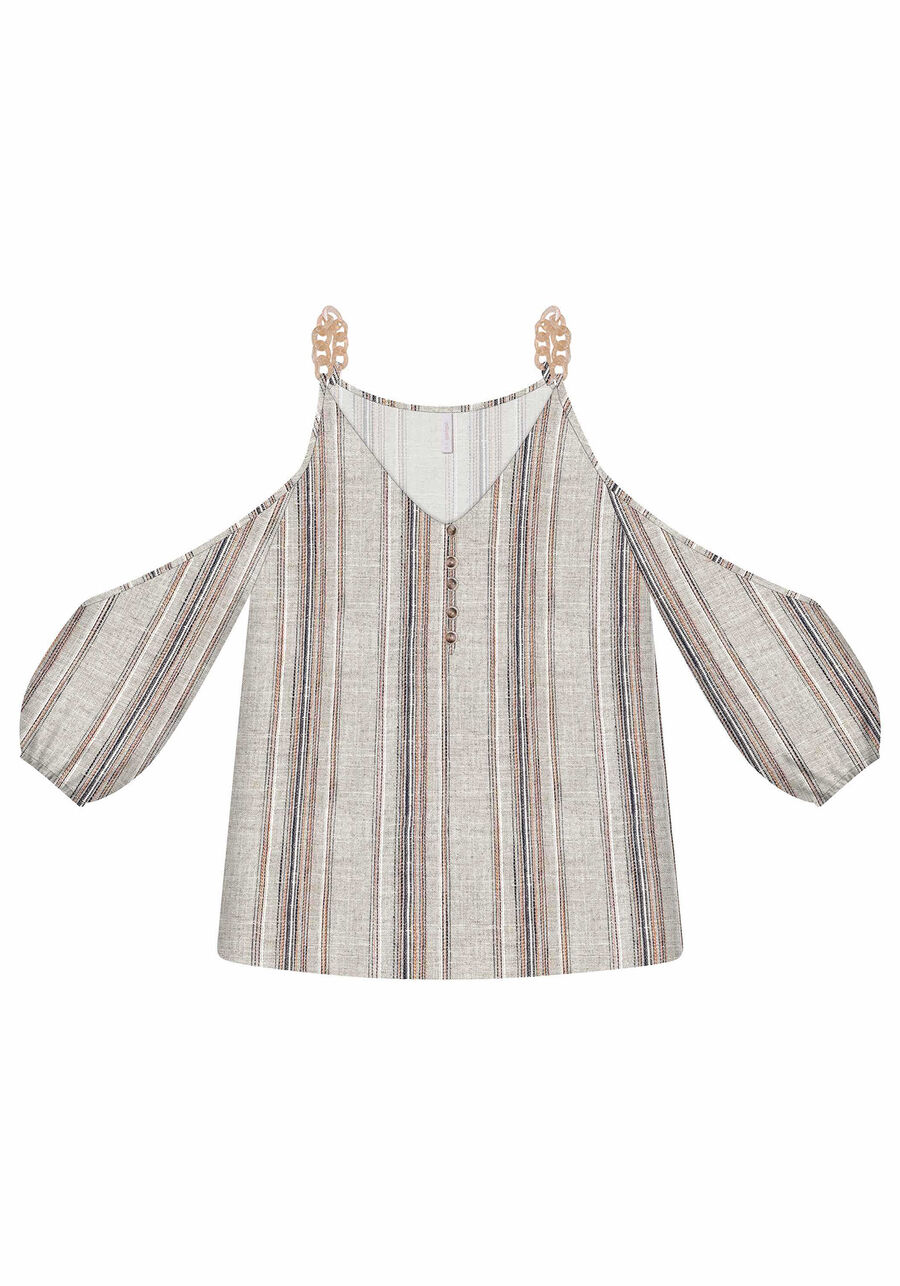 Blusa Manga 3/4 Estampa, . Blusa Manga 3/4 Estampa, , large.