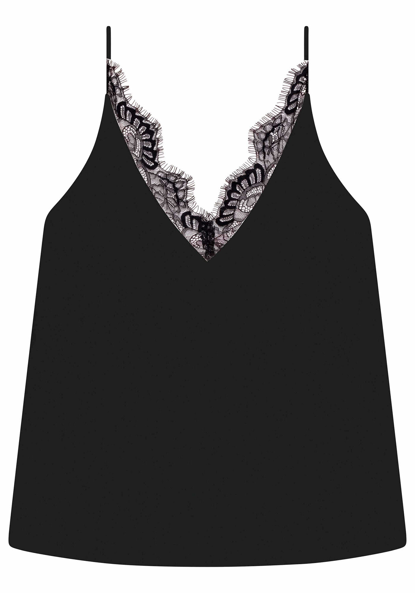 Blusa com Al&ccedil;as Renda Decote, , large.