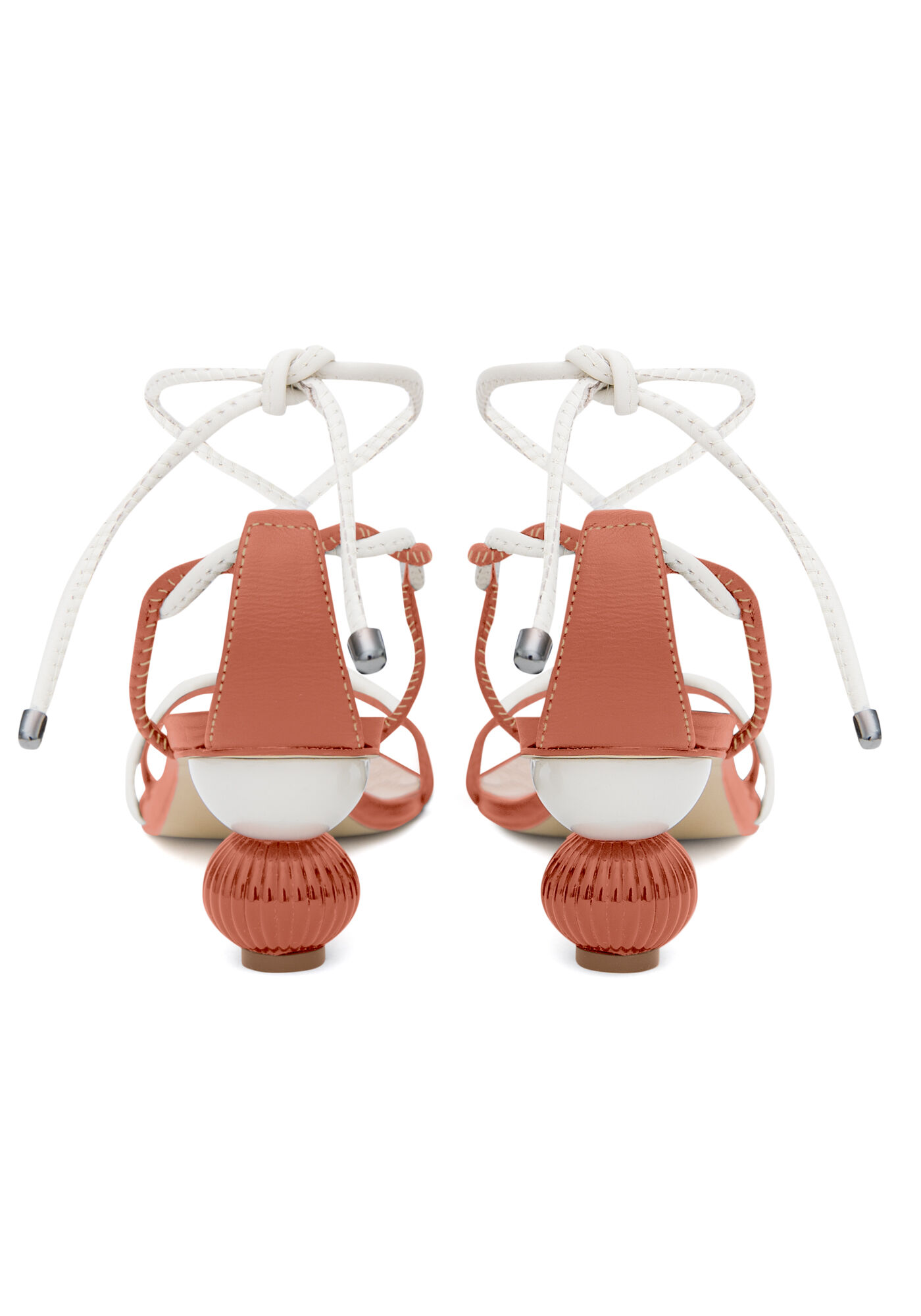 Sand&aacute;lia Salto Escultural e Amarra&ccedil;&atilde;o, CARAMELO, large.