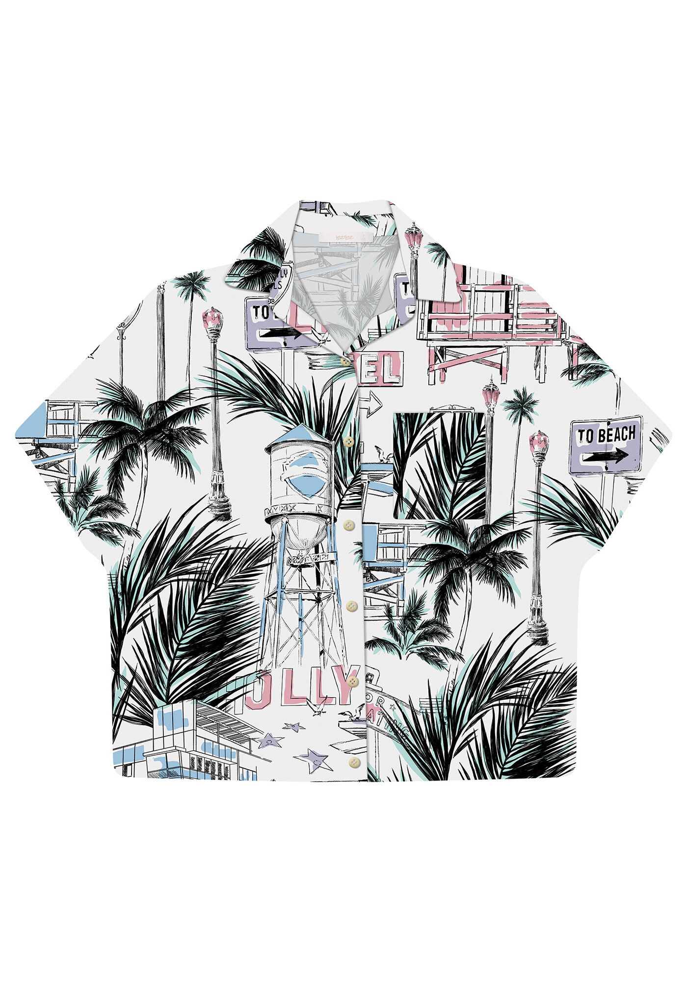 Camisa Oversized Estampa, , large.