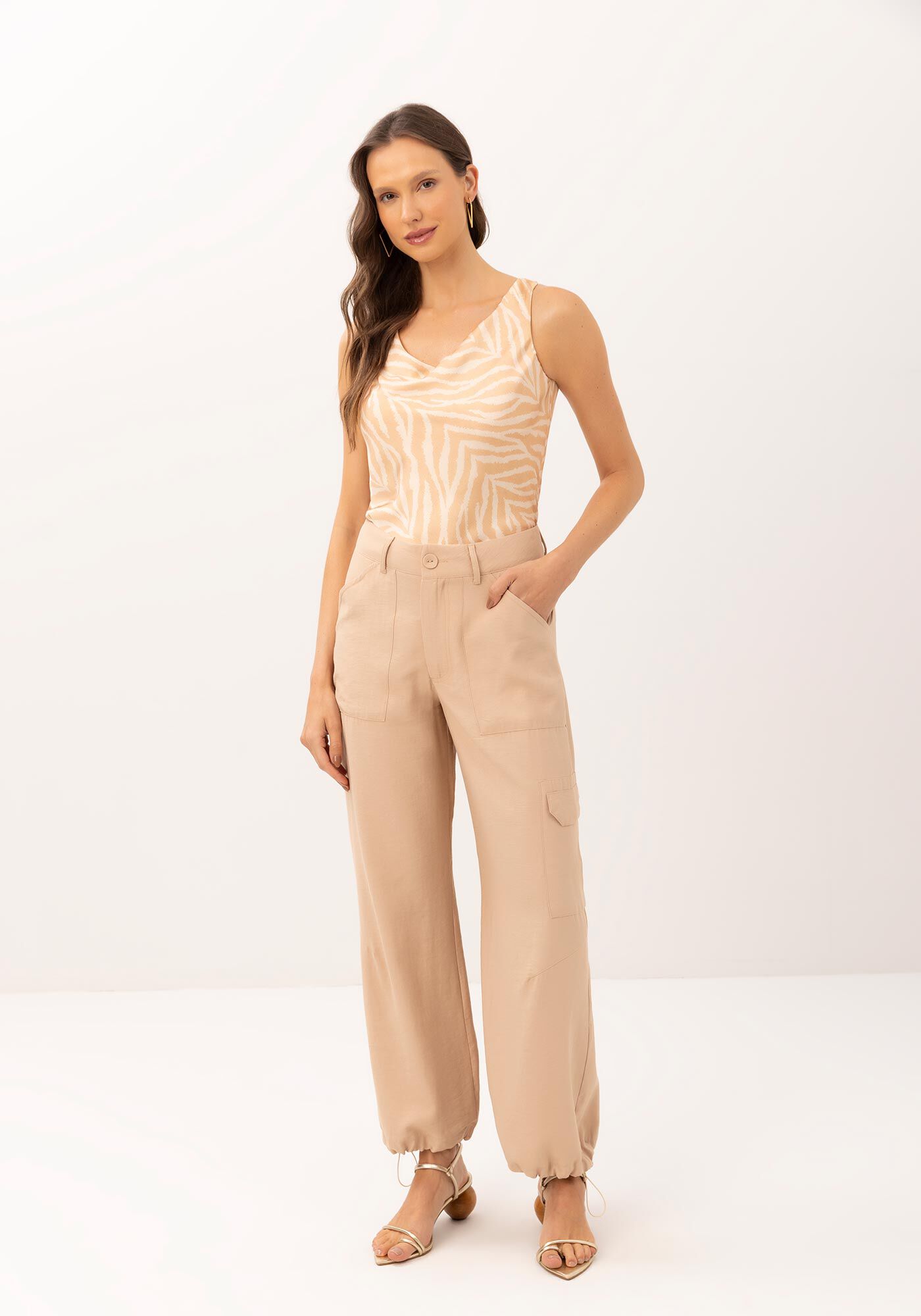 Cal&ccedil;a Reta Cargo com Regulador Barra, , large.