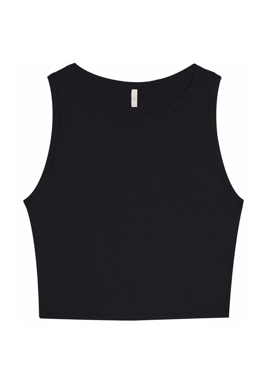 Regata Cropped Canelada Básica, . Regata Cropped Canelada Básica, , large.