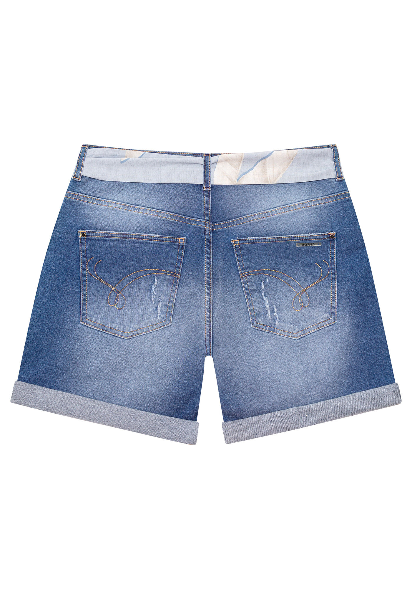 Bermuda Boyfriend Venice Cinto, , large.